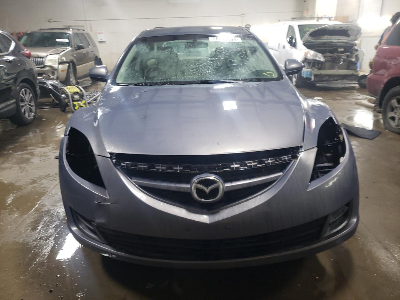 2010 Mazda 6 I Серый vin: 1YVHZ8CH0A5M17352