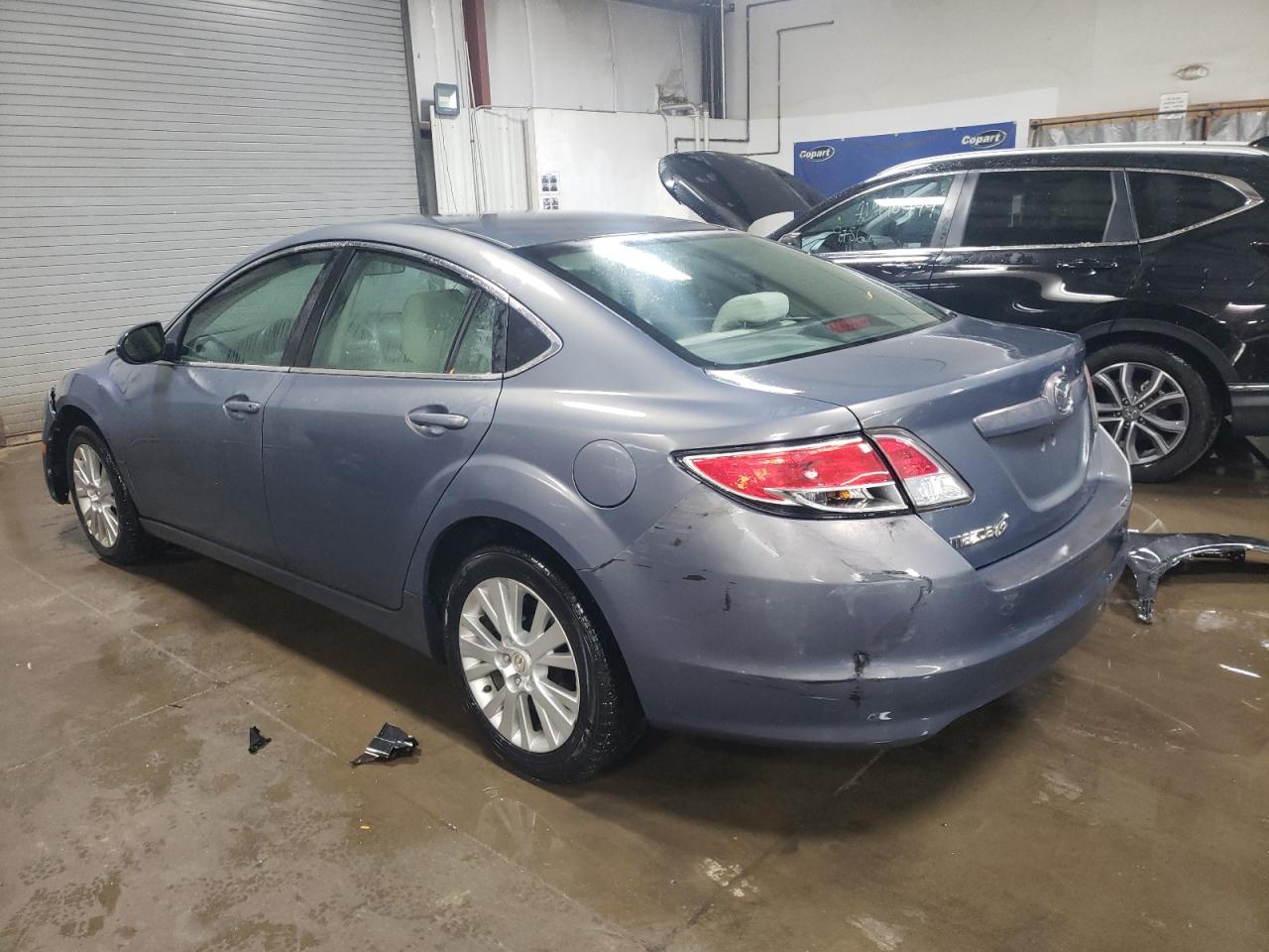 2010 Mazda 6 I Серый vin: 1YVHZ8CH0A5M17352