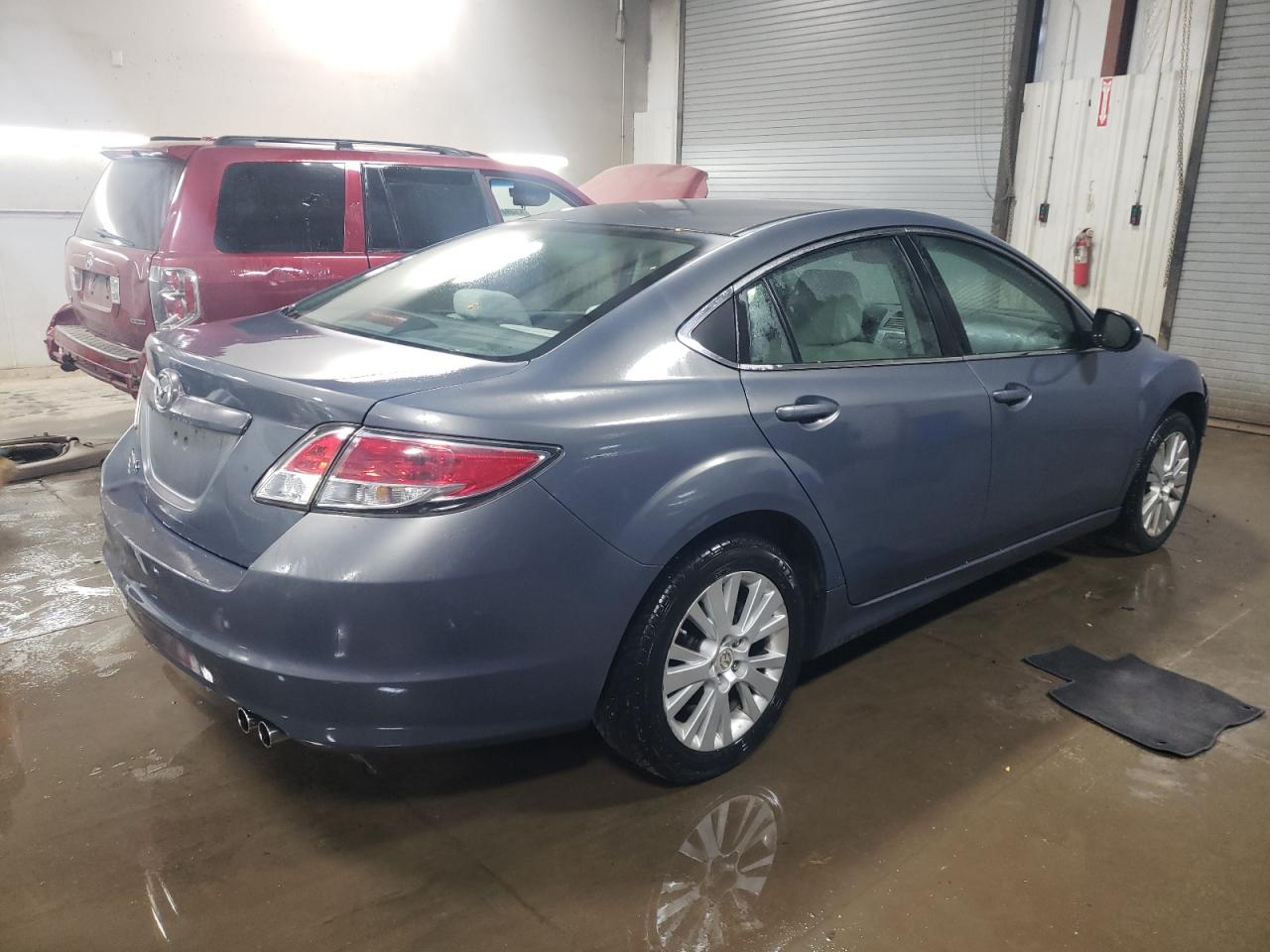 2010 Mazda 6 I Серый vin: 1YVHZ8CH0A5M17352
