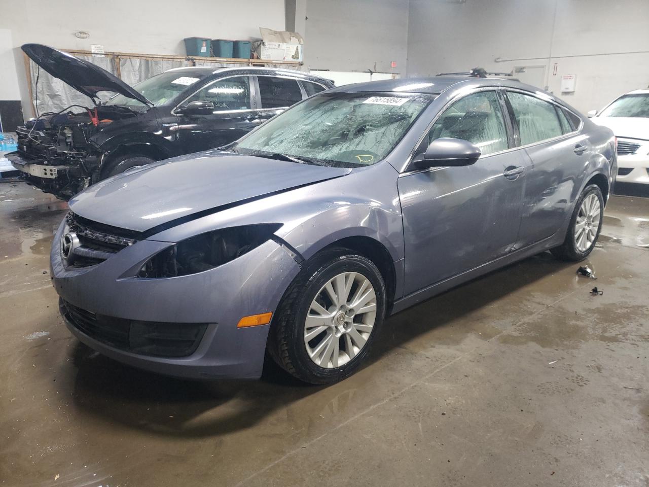 2010 Mazda 6 I Серый vin: 1YVHZ8CH0A5M17352