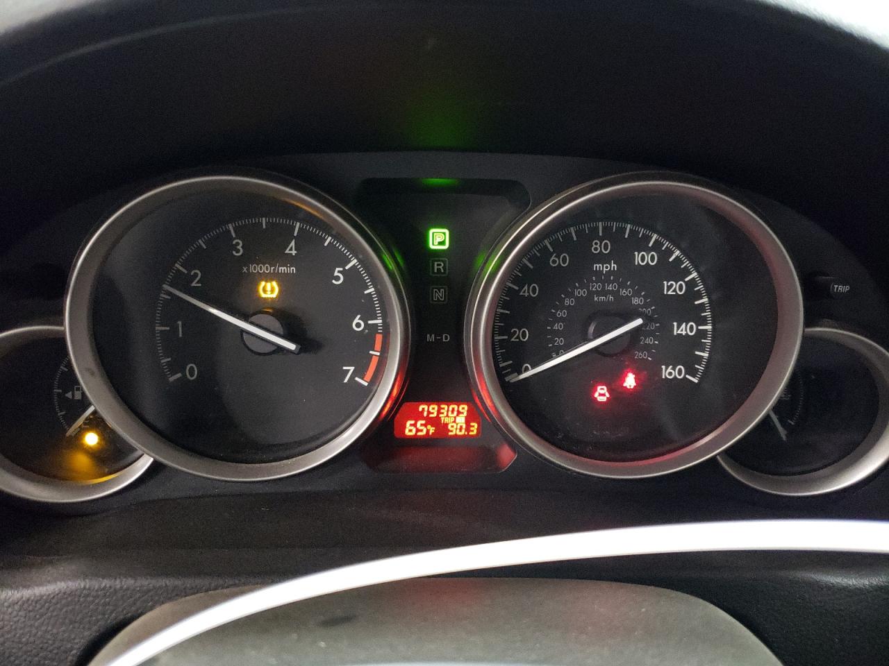 2010 Mazda 6 I Серый vin: 1YVHZ8CH0A5M17352