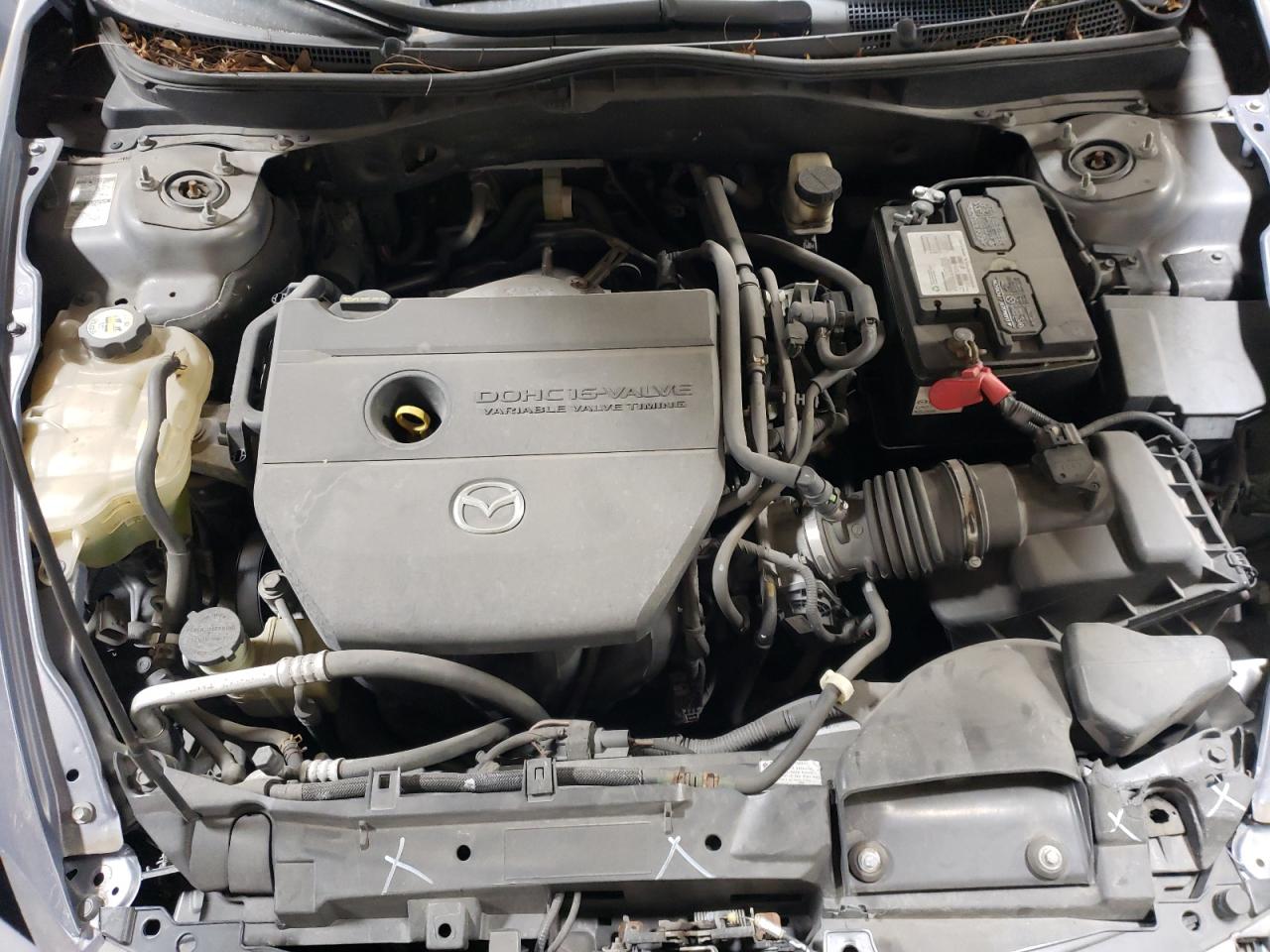 2010 Mazda 6 I Серый vin: 1YVHZ8CH0A5M17352