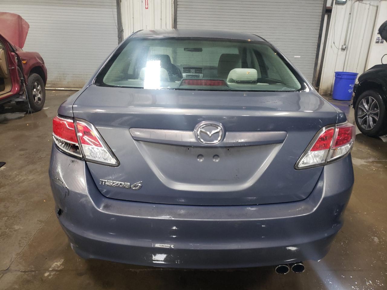2010 Mazda 6 I Серый vin: 1YVHZ8CH0A5M17352