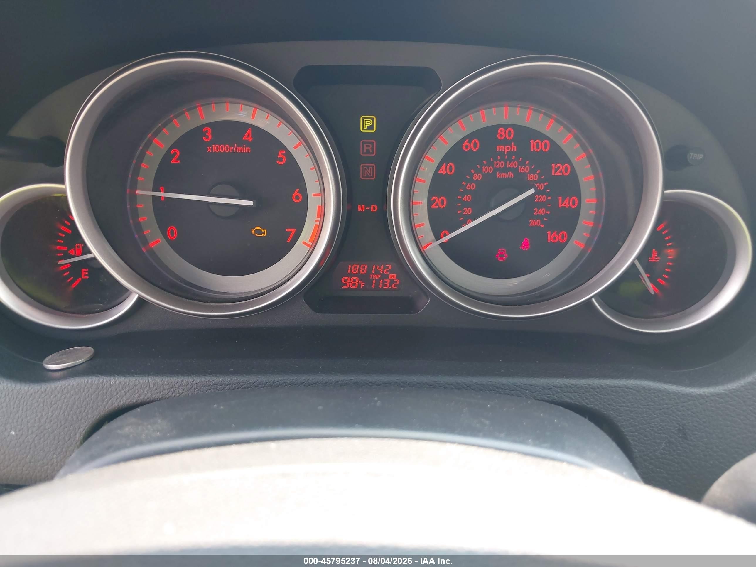 2010 Mazda Mazda6 I Grand Touring Gray vin: 1YVHZ8CH0A5M36189