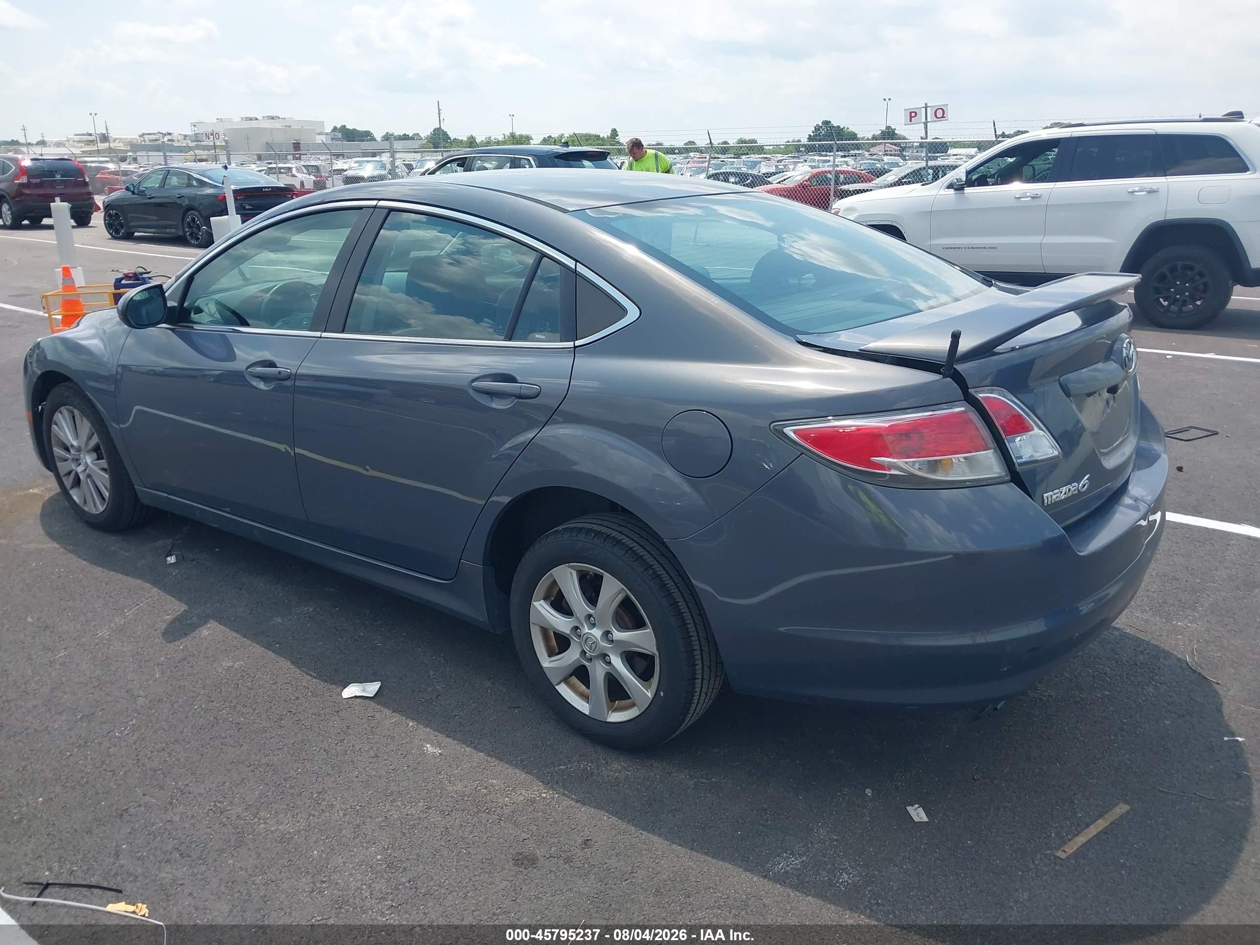 2010 Mazda Mazda6 I Grand Touring Gray vin: 1YVHZ8CH0A5M36189