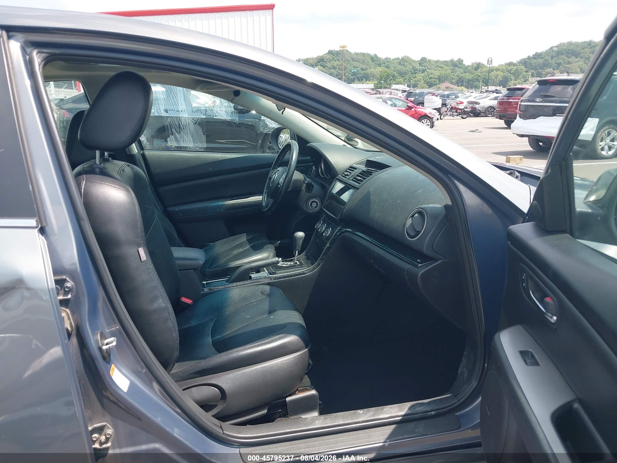 2010 Mazda Mazda6 I Grand Touring Gray vin: 1YVHZ8CH0A5M36189