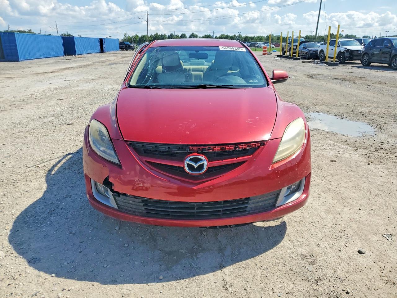 2010 Mazda 6 I Red vin: 1YVHZ8CH0A5M44244