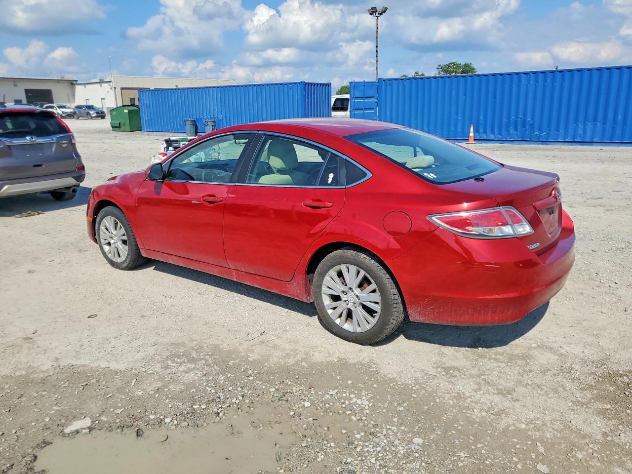 2010 Mazda 6 I Red vin: 1YVHZ8CH0A5M44244