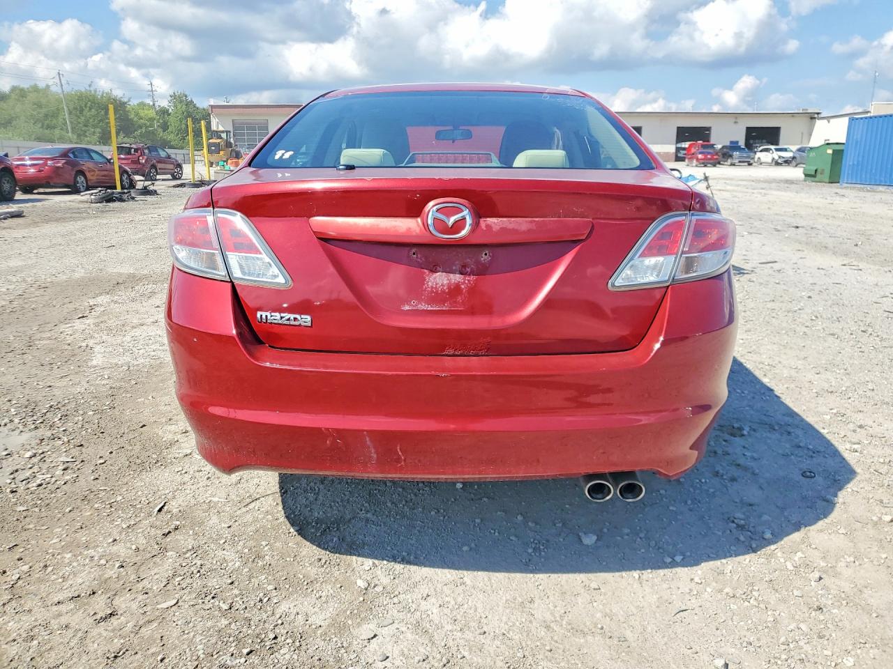 2010 Mazda 6 I Red vin: 1YVHZ8CH0A5M44244