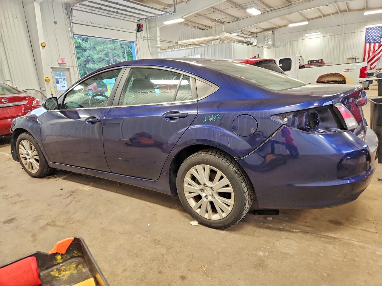 2010 Mazda 6 I Синий vin: 1YVHZ8CH0A5M48861