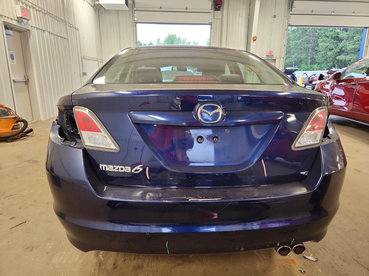 2010 Mazda 6 I Синий vin: 1YVHZ8CH0A5M48861
