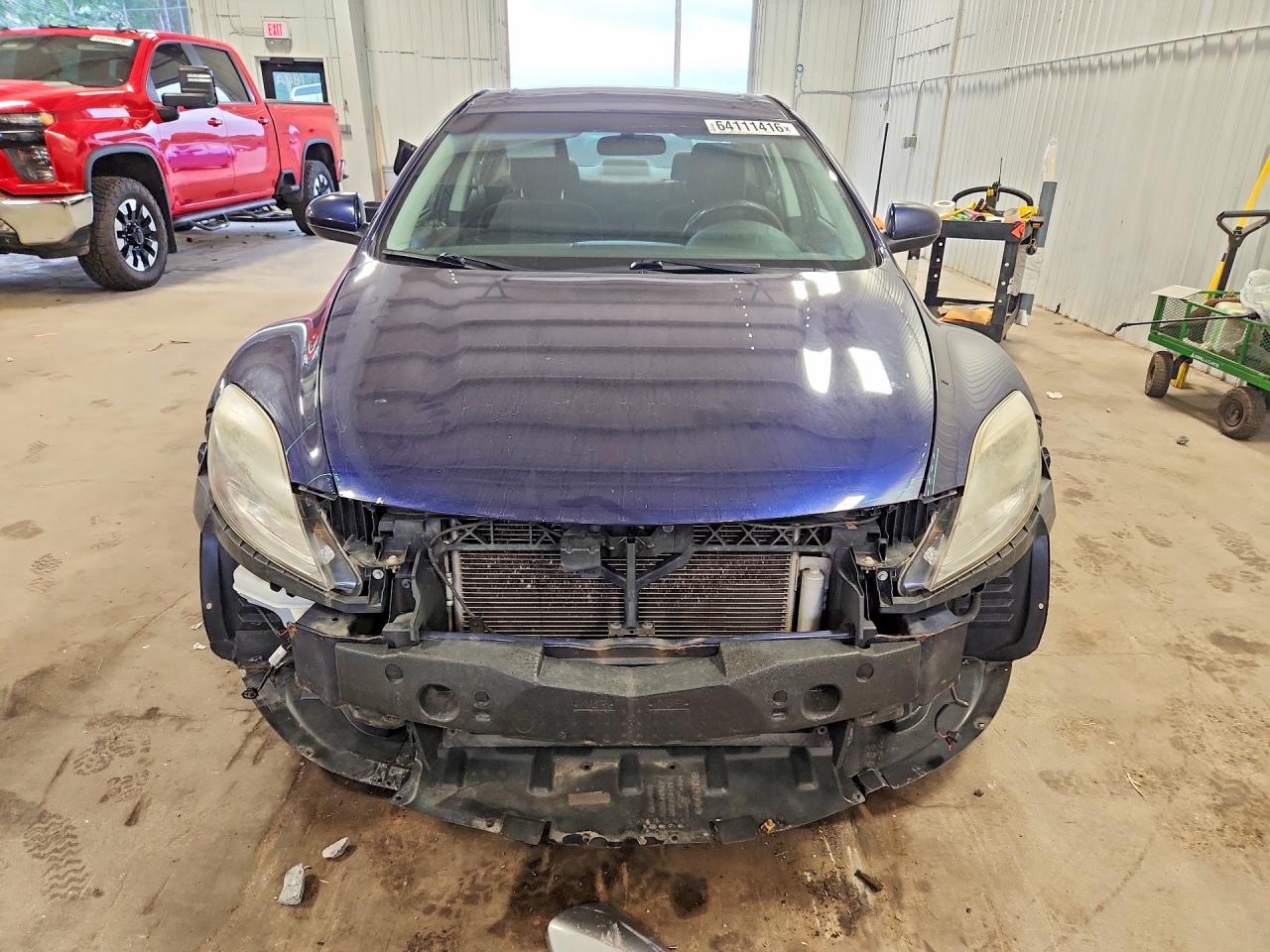 2010 Mazda 6 I Синий vin: 1YVHZ8CH0A5M48861