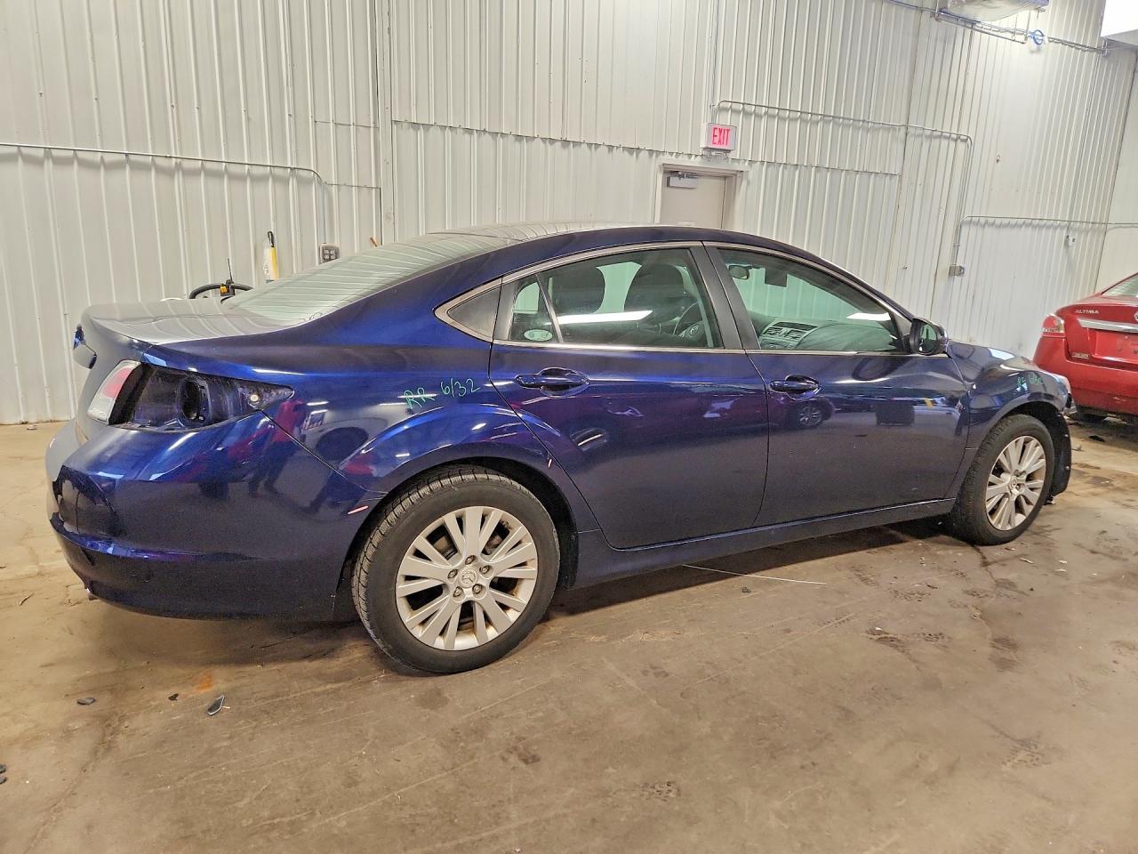 2010 Mazda 6 I Синий vin: 1YVHZ8CH0A5M48861