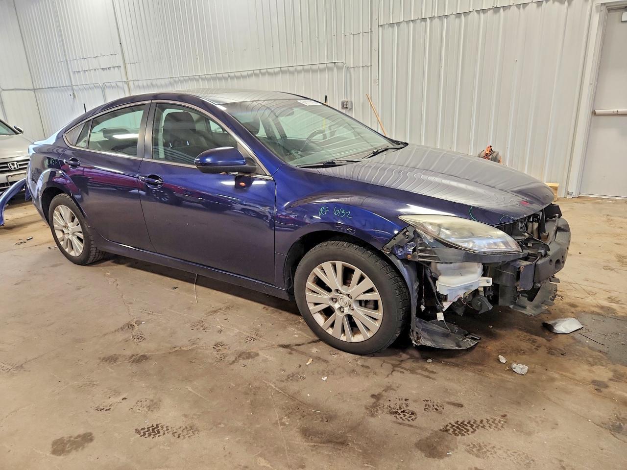 2010 Mazda 6 I Синий vin: 1YVHZ8CH0A5M48861