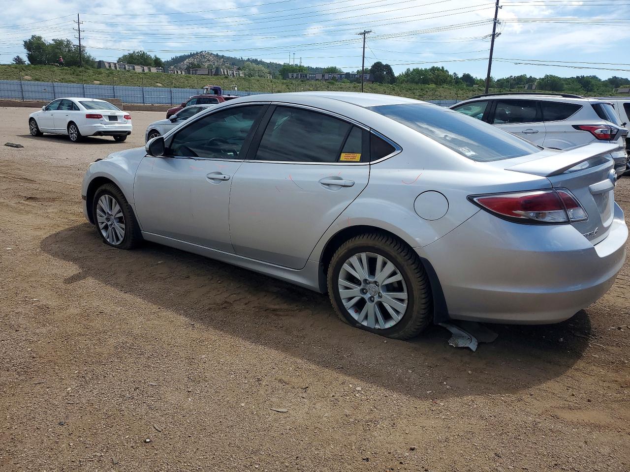 2010 Mazda 6 I Silver vin: 1YVHZ8CH0A5M51386