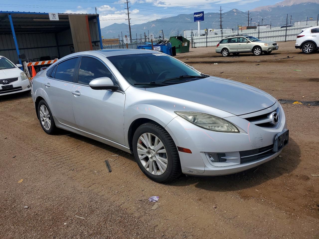 2010 Mazda 6 I Silver vin: 1YVHZ8CH0A5M51386