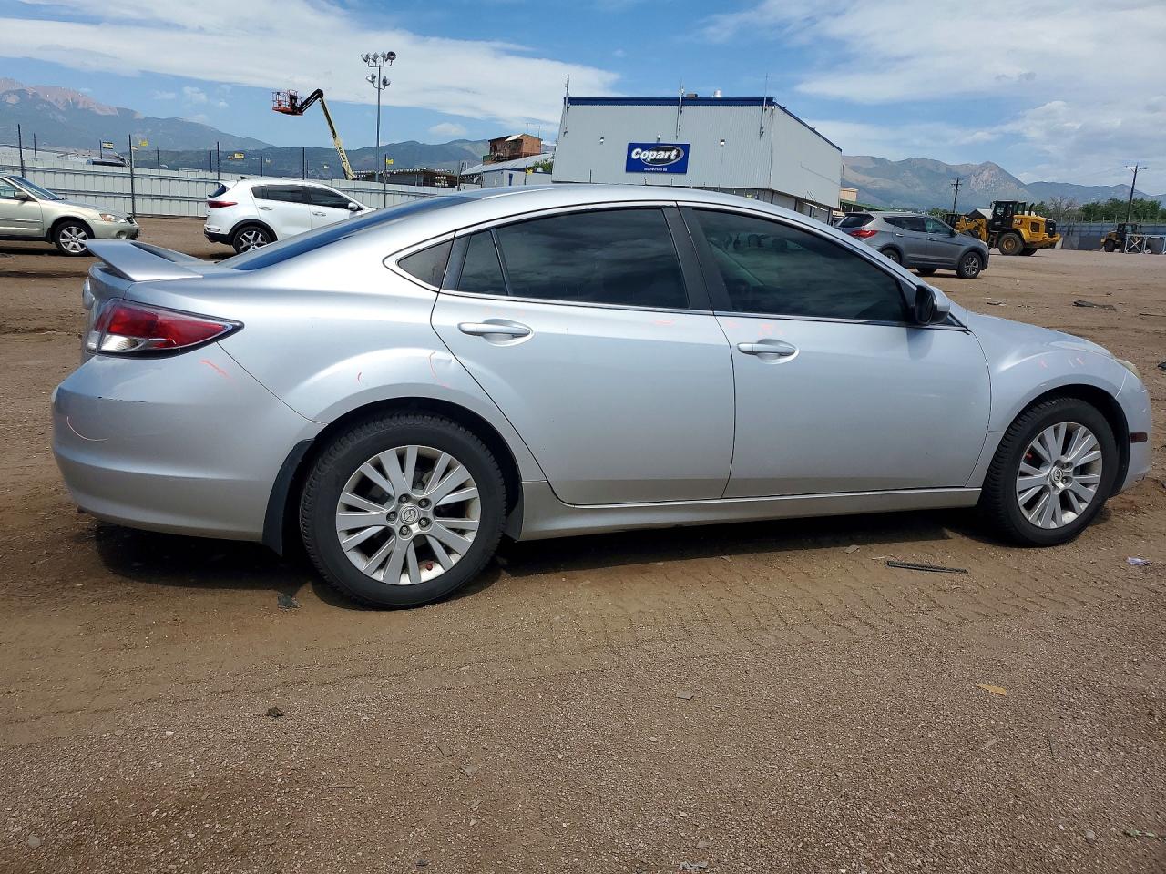 2010 Mazda 6 I Silver vin: 1YVHZ8CH0A5M51386