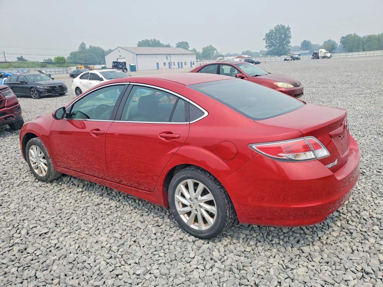 2011 Mazda 6 Темно-бордовый vin: 1YVHZ8CH0B5M14629