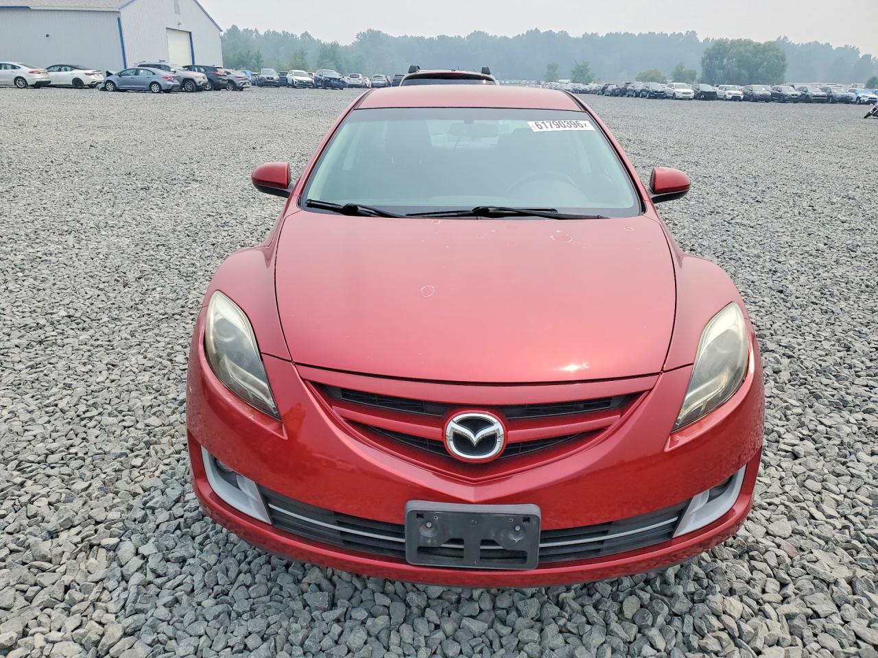 2011 Mazda 6 Темно-бордовый vin: 1YVHZ8CH0B5M14629