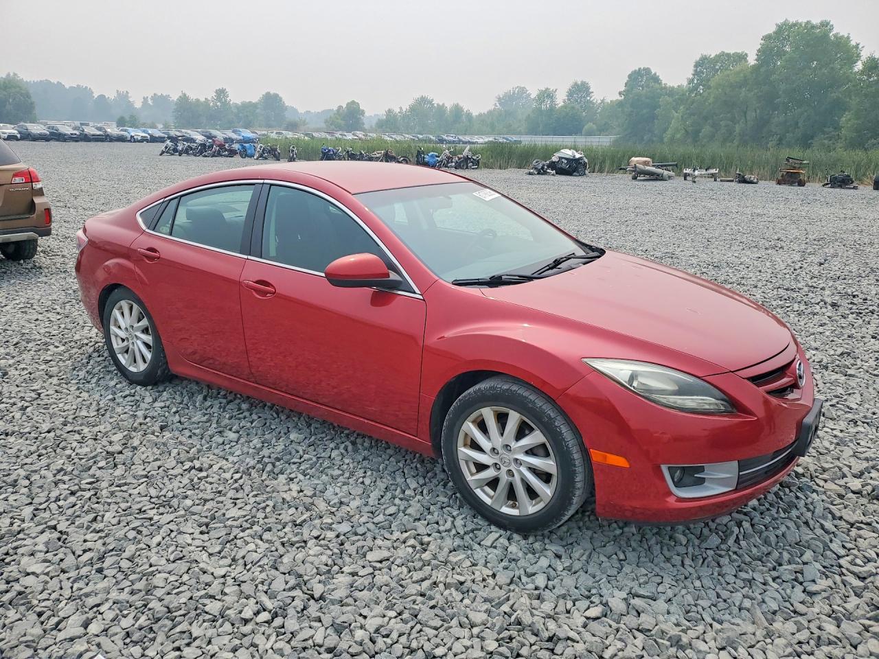 2011 Mazda 6 Темно-бордовый vin: 1YVHZ8CH0B5M14629