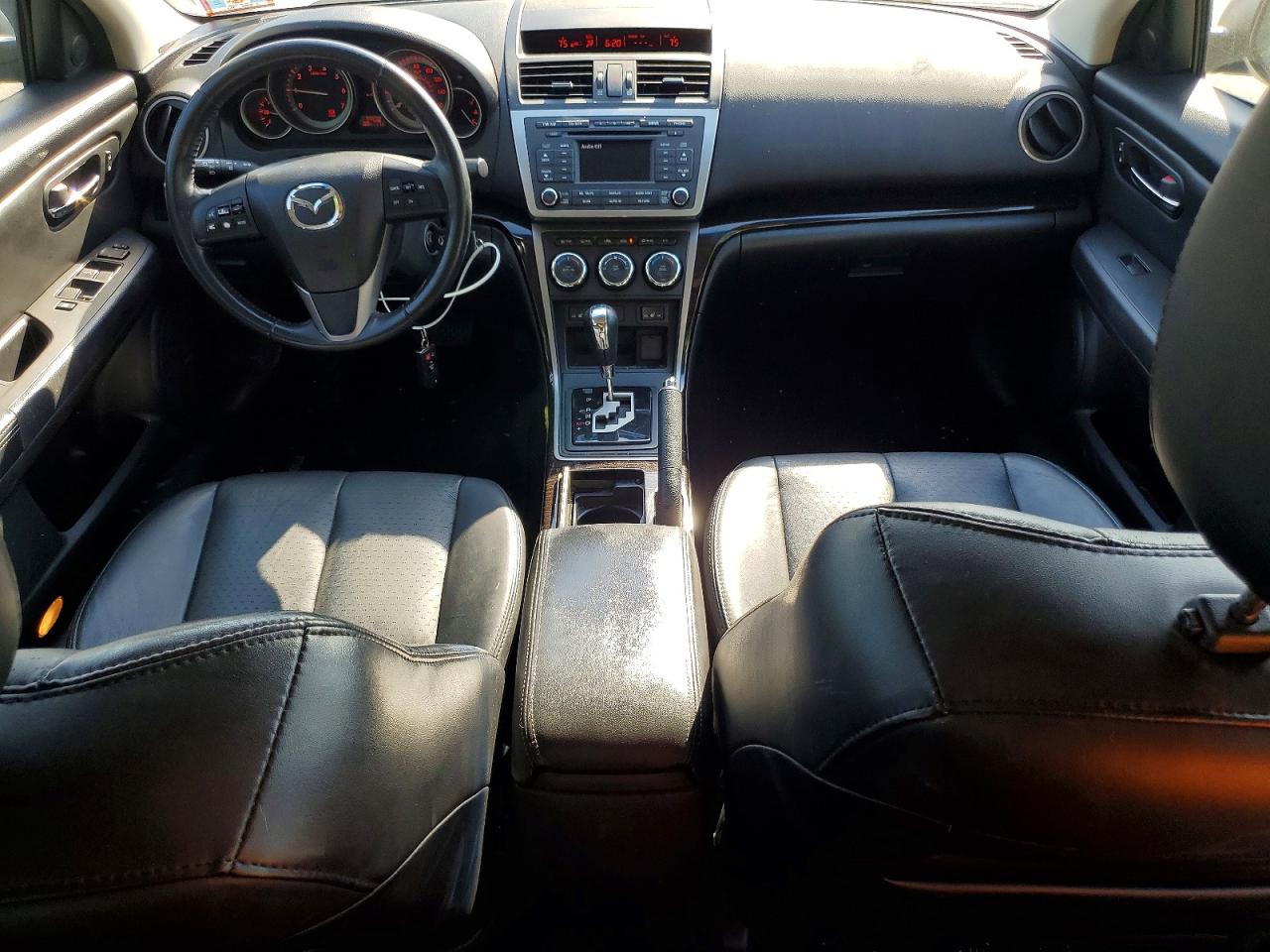 2013 Mazda 6 Grand Touring Silver vin: 1YVHZ8CH0D5M09577
