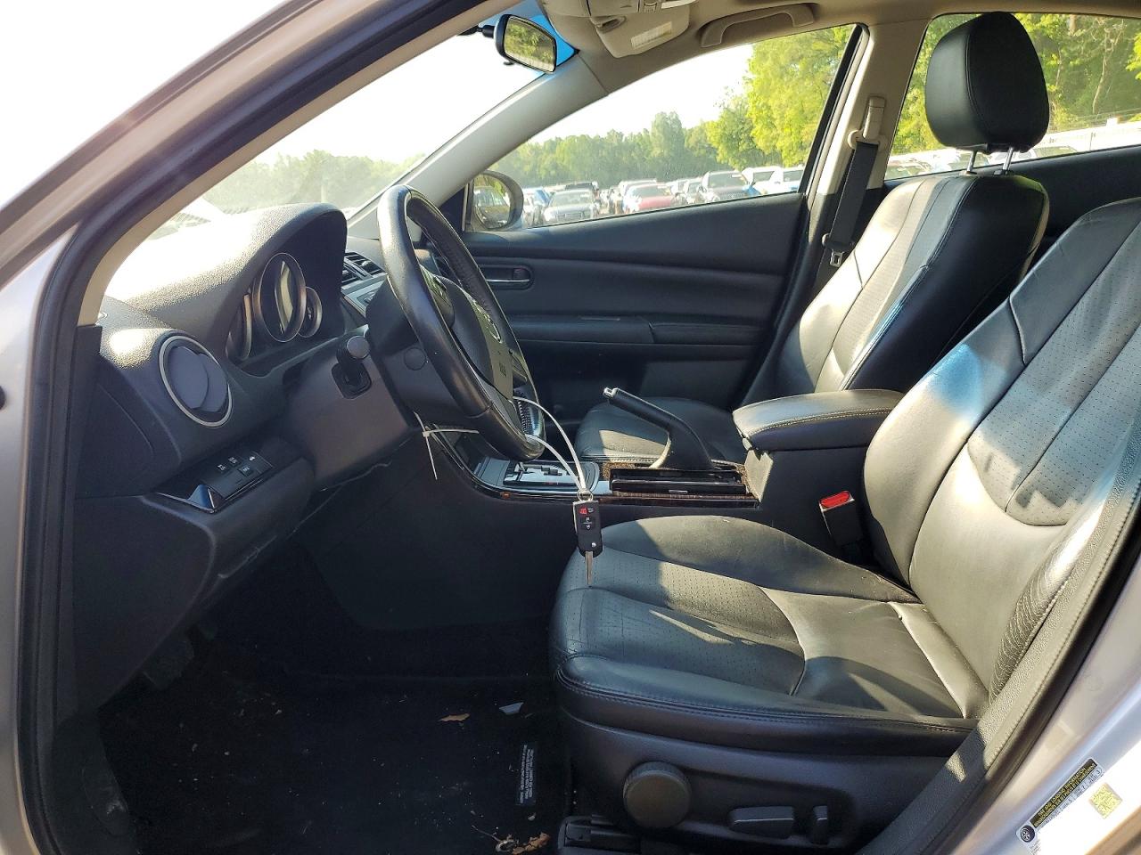 2013 Mazda 6 Grand Touring Silver vin: 1YVHZ8CH0D5M09577