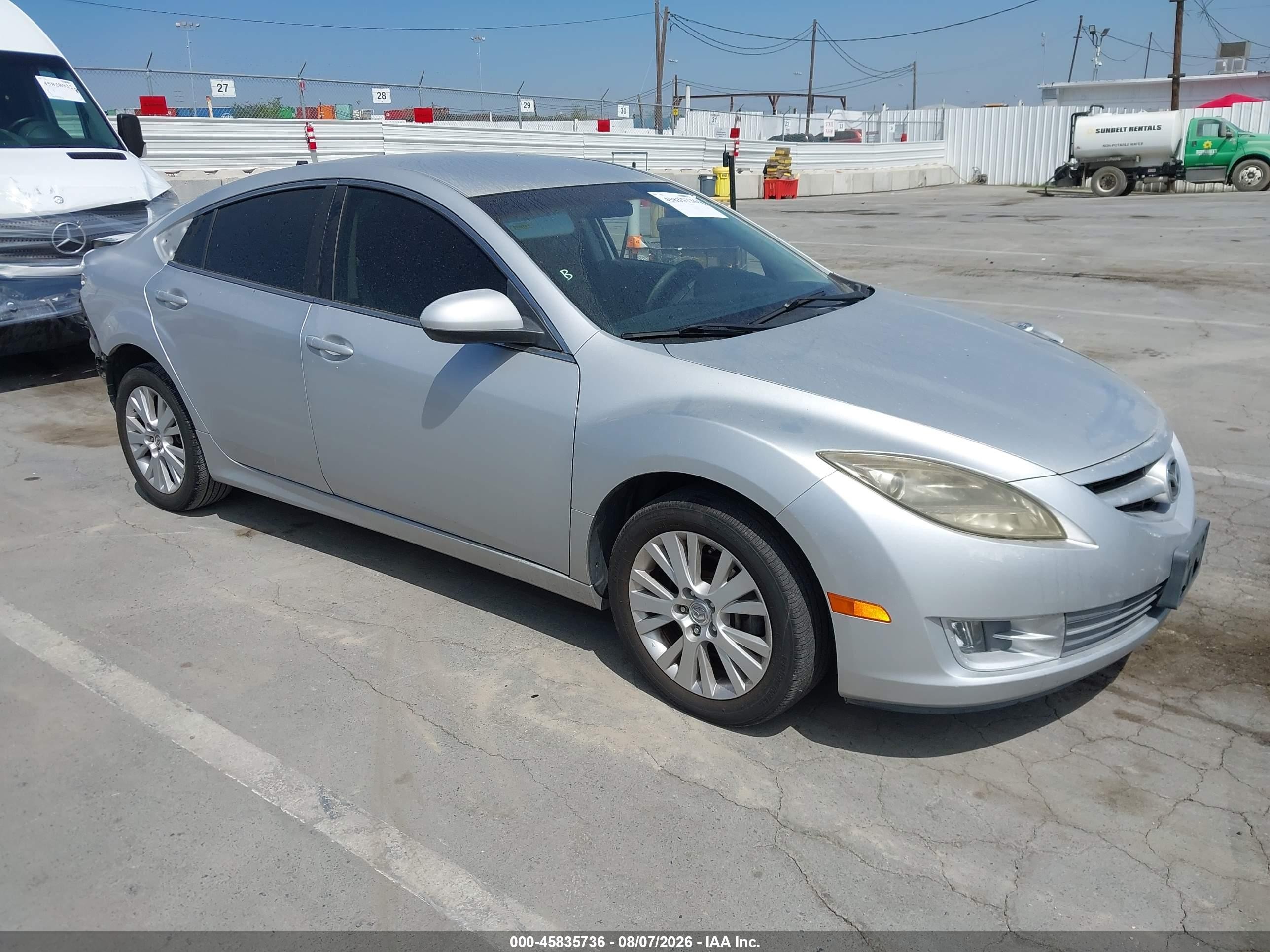 2010 Mazda Mazda6 I Touring Серебряный vin: 1YVHZ8CH1A5M23998