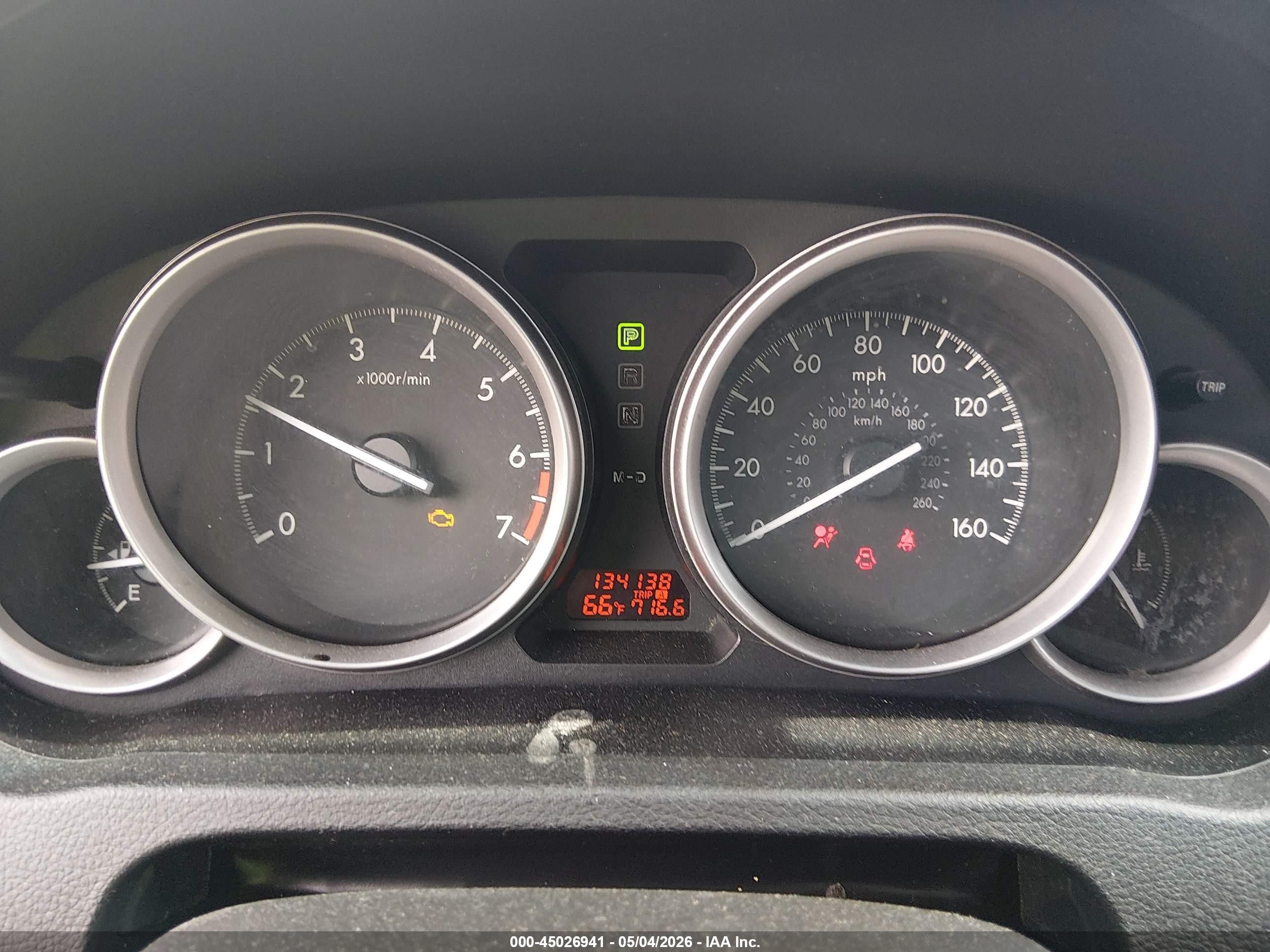 2010 Mazda Mazda6 I Touring Черный vin: 1YVHZ8CH1A5M35942