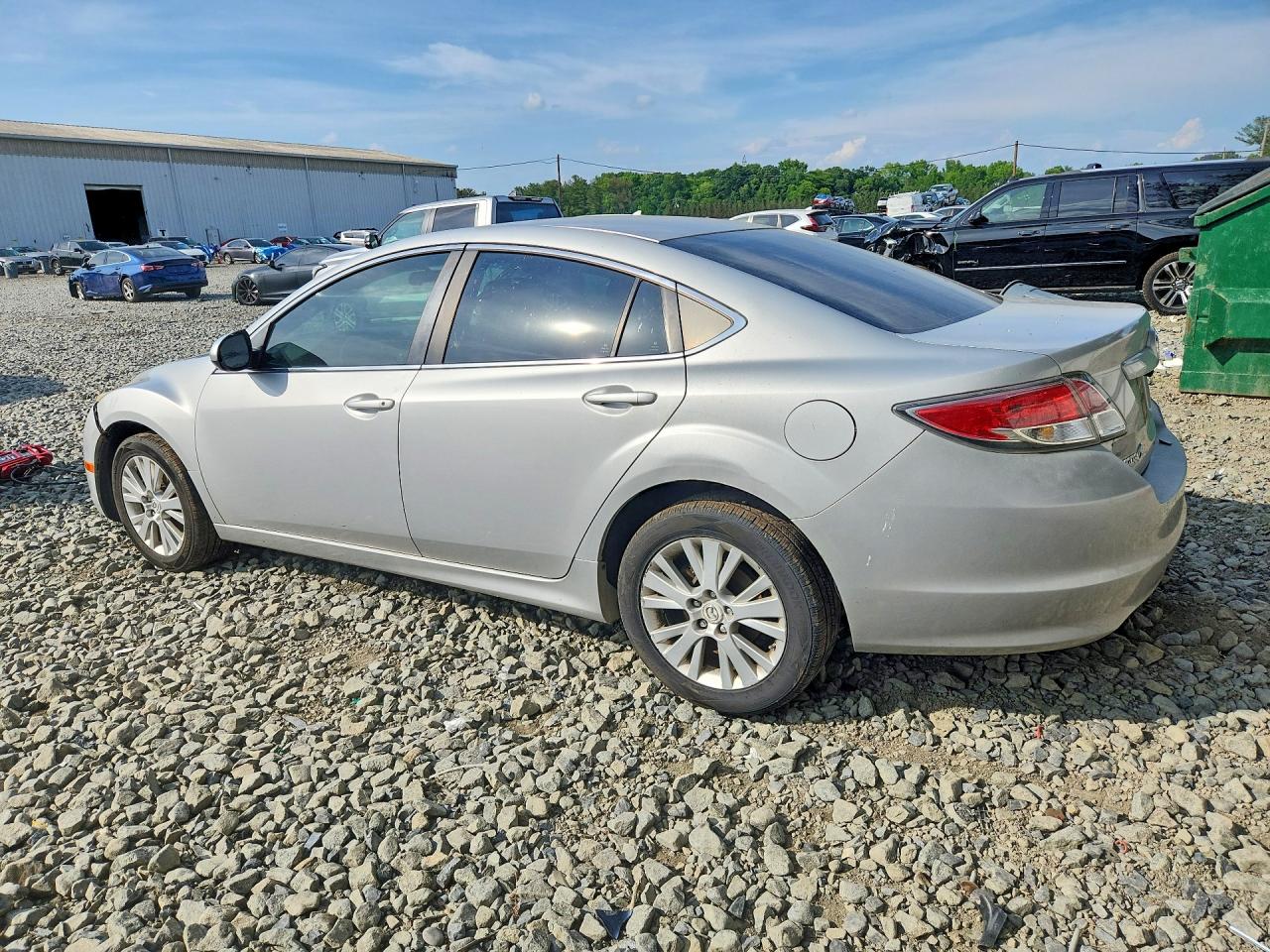 2010 Mazda 6 I Silver vin: 1YVHZ8CH1A5M37318