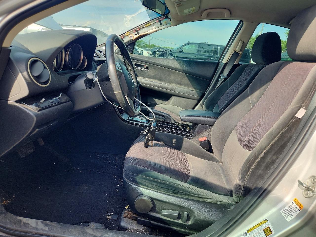 2010 Mazda 6 I Silver vin: 1YVHZ8CH1A5M37318