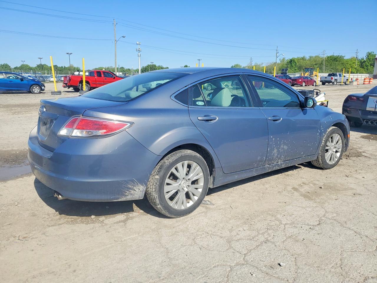 2010 Mazda 6 I Gray vin: 1YVHZ8CH1A5M54023