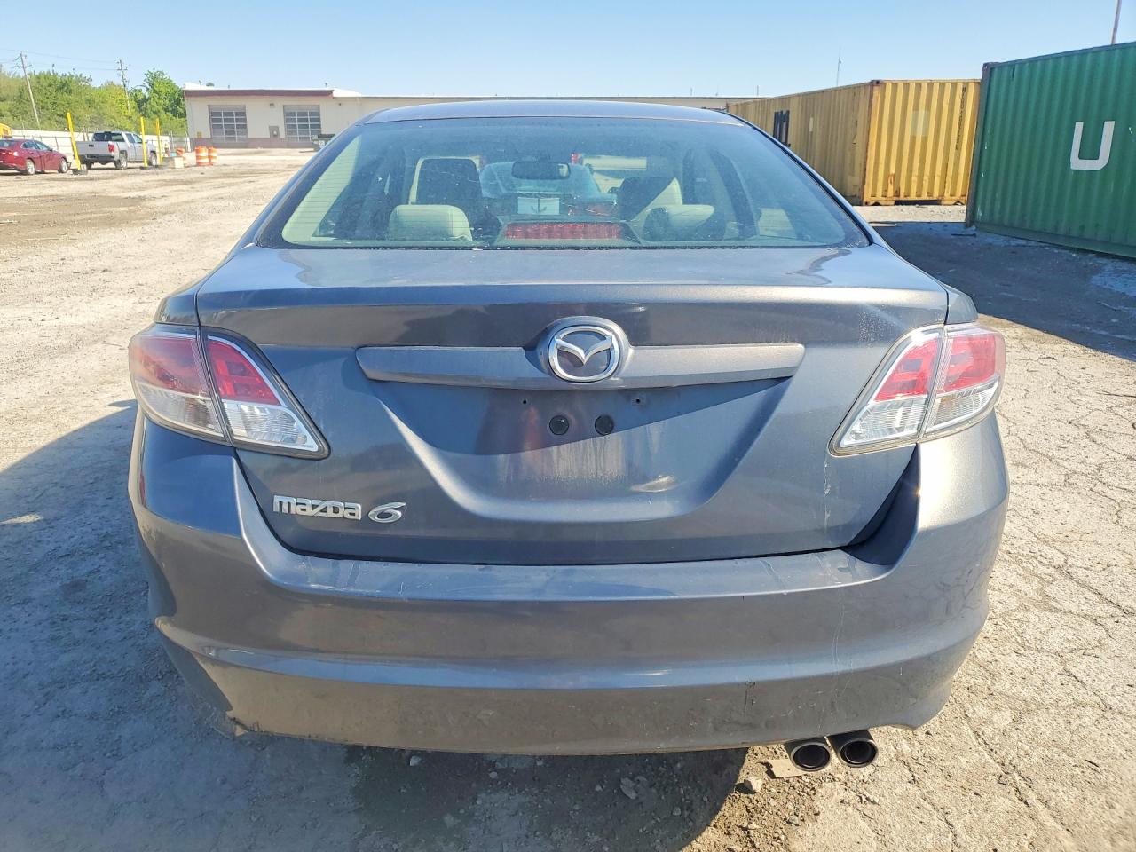 2010 Mazda 6 I Gray vin: 1YVHZ8CH1A5M54023