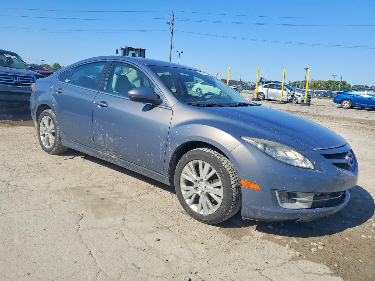 2010 Mazda 6 I Gray vin: 1YVHZ8CH1A5M54023