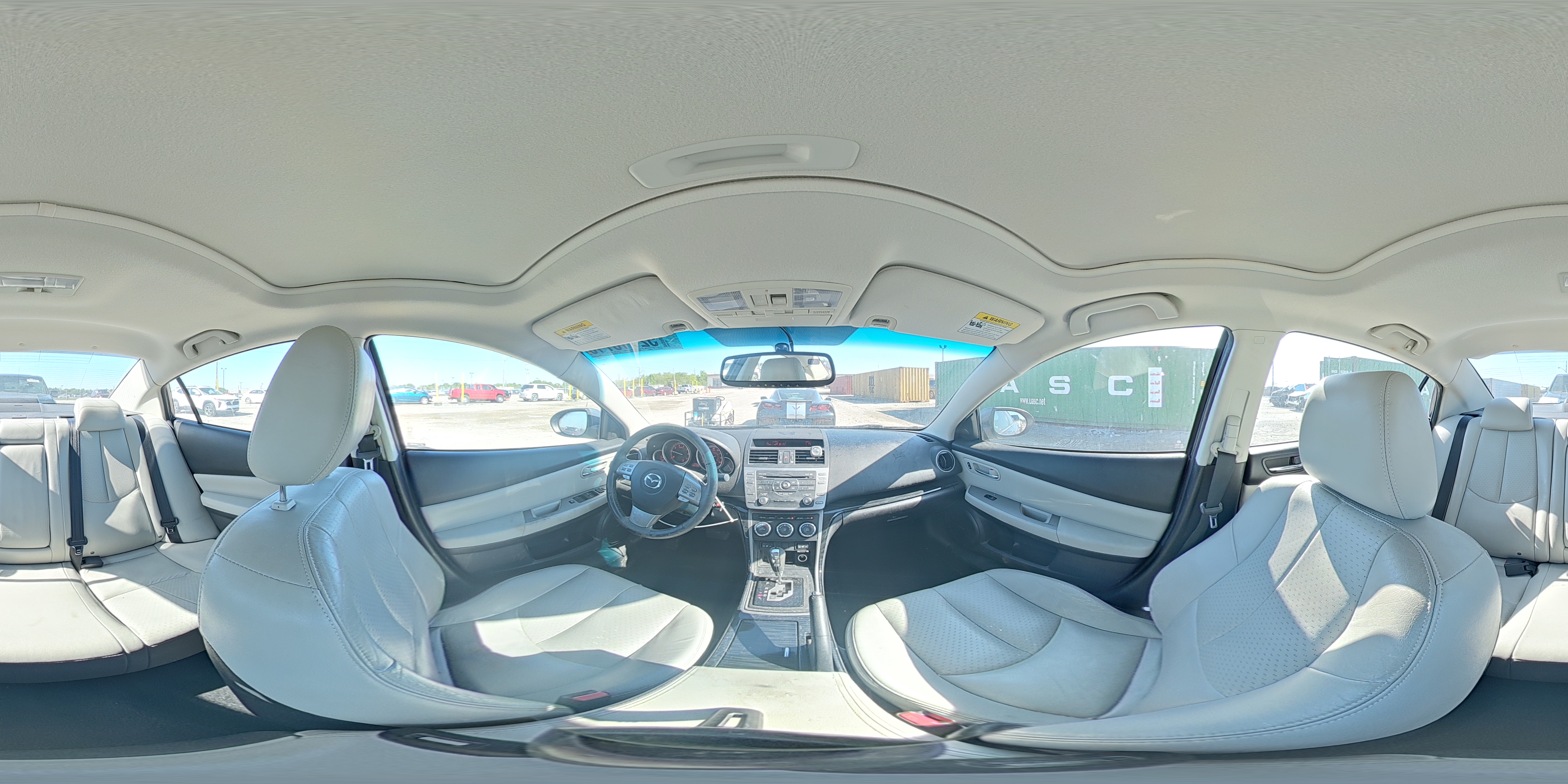 2010 Mazda 6 I Gray vin: 1YVHZ8CH1A5M54023