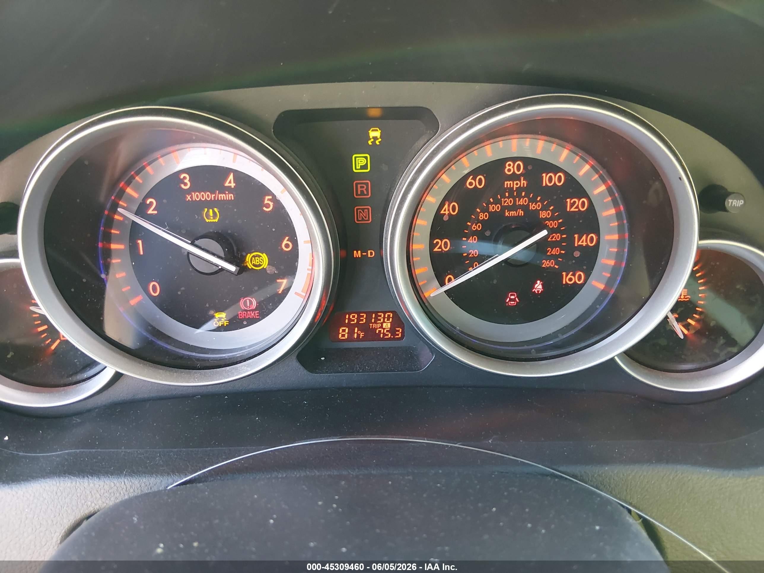 2011 Mazda Mazda6 I Touring Plus Red vin: 1YVHZ8CH1B5M07494