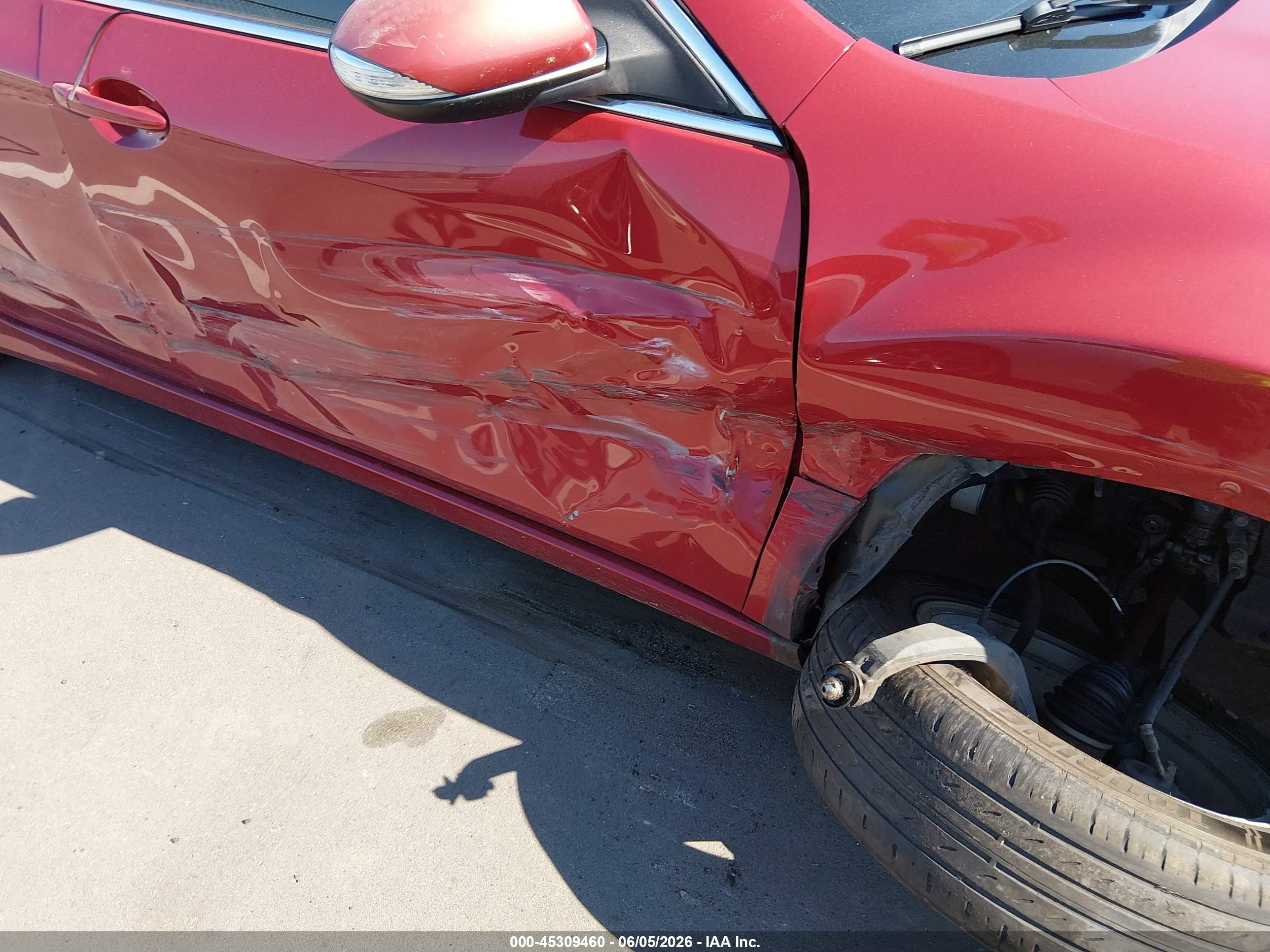 2011 Mazda Mazda6 I Touring Plus Red vin: 1YVHZ8CH1B5M07494