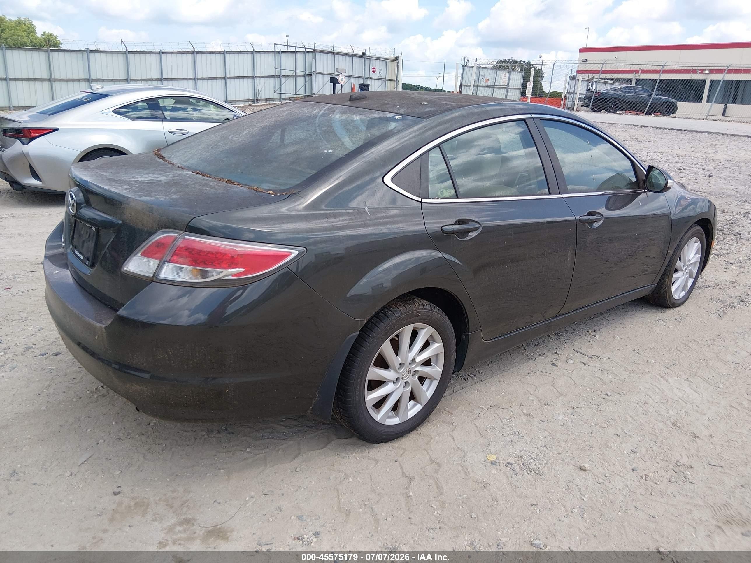 2012 Mazda Mazda6 I Grand Touring Gray vin: 1YVHZ8CH1C5M26953