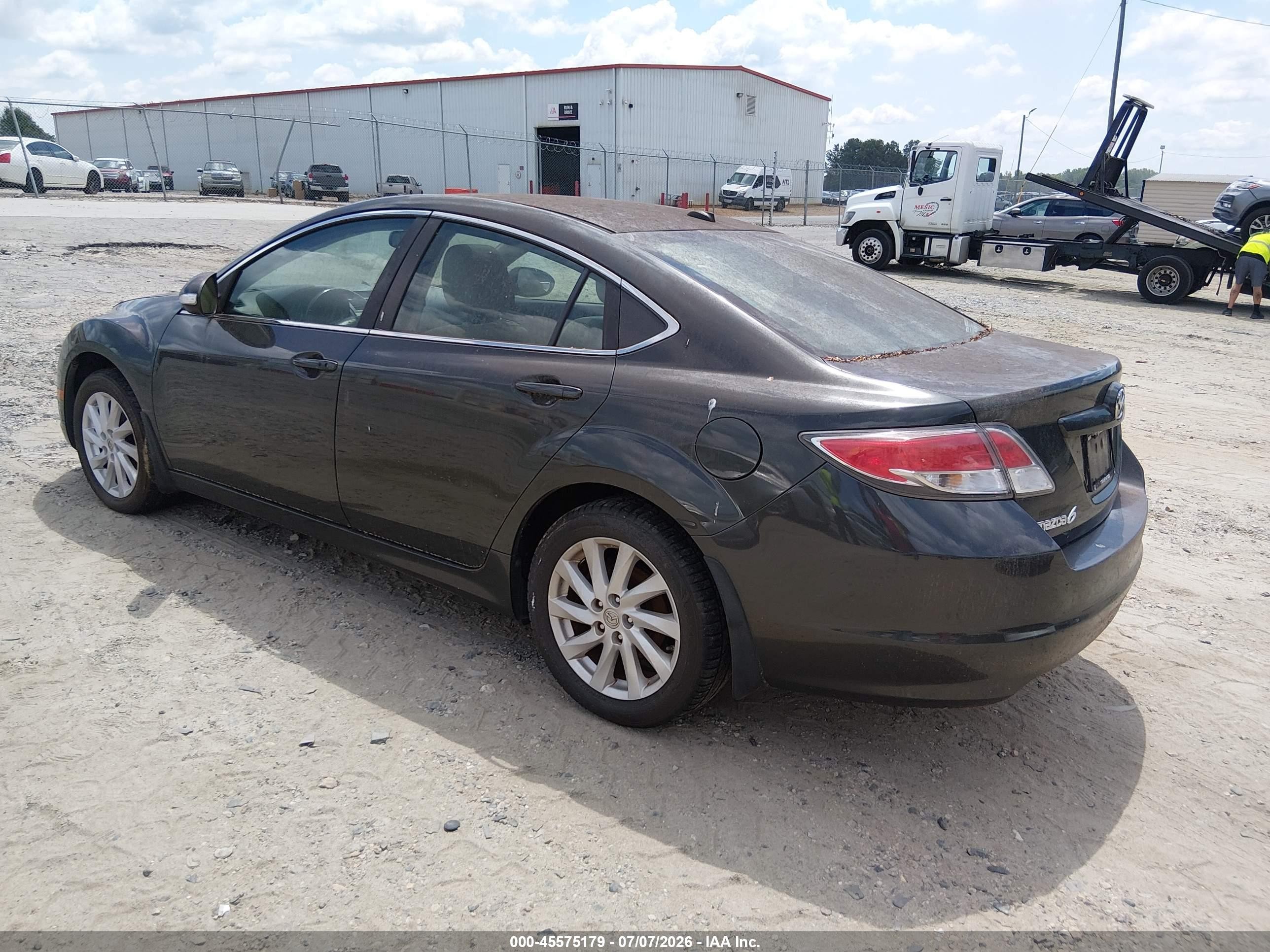 2012 Mazda Mazda6 I Grand Touring Gray vin: 1YVHZ8CH1C5M26953