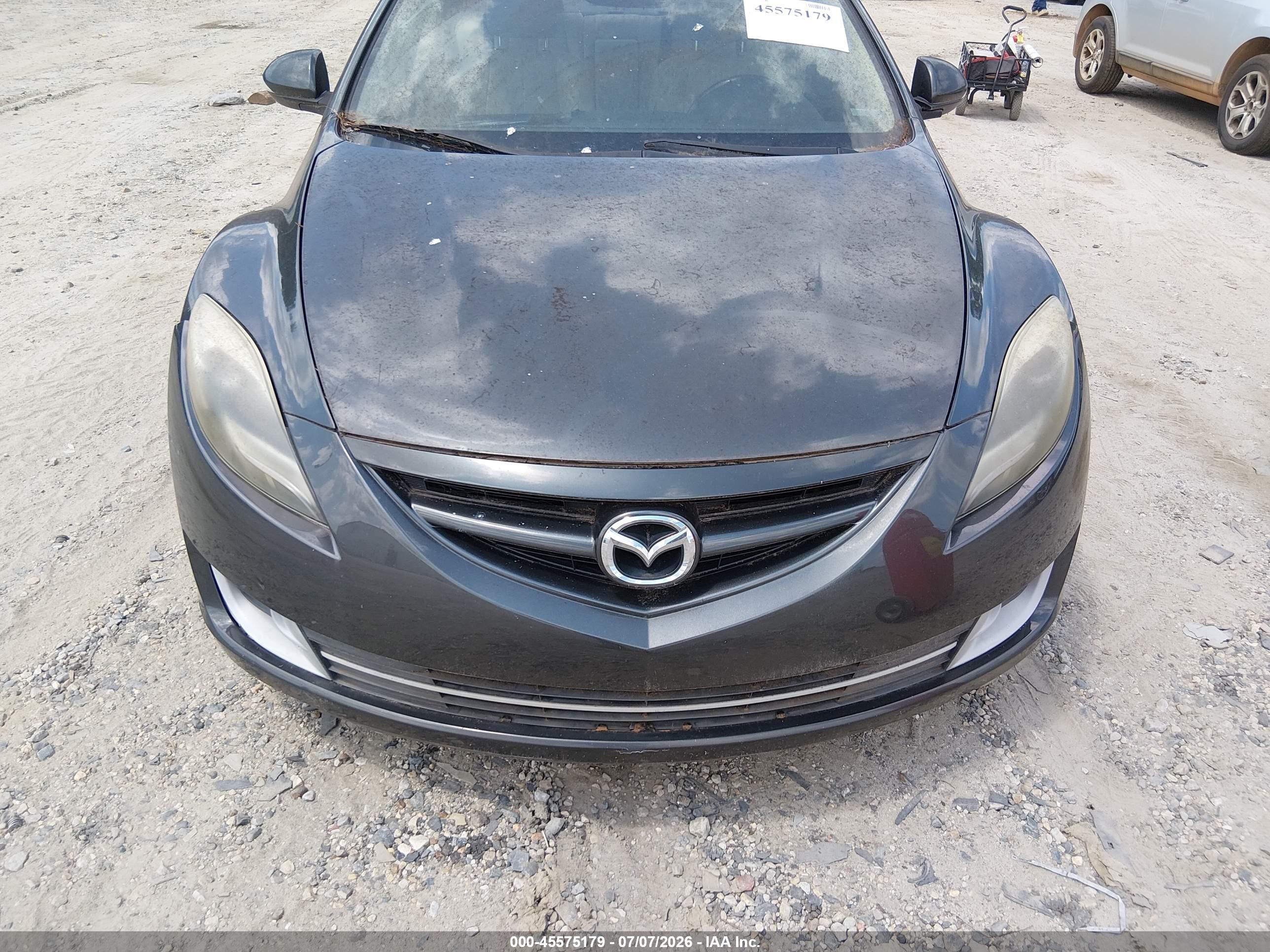 2012 Mazda Mazda6 I Grand Touring Gray vin: 1YVHZ8CH1C5M26953