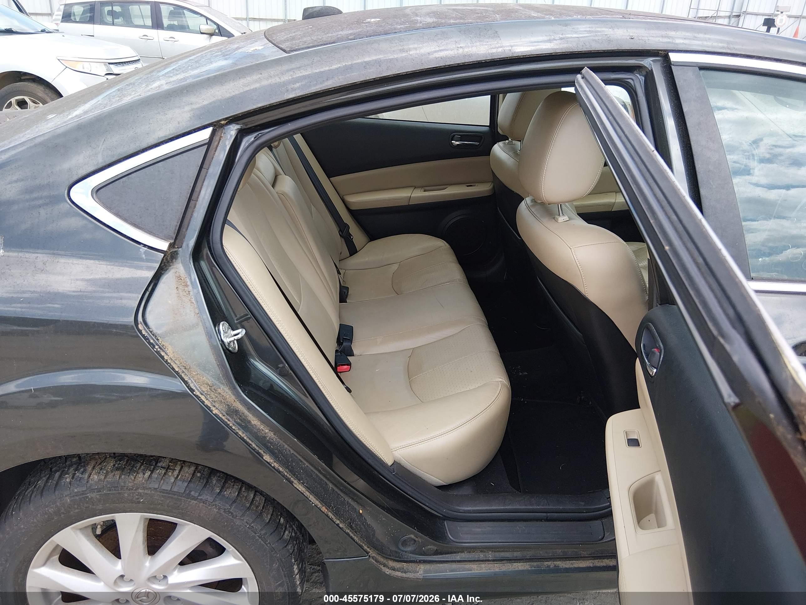 2012 Mazda Mazda6 I Grand Touring Gray vin: 1YVHZ8CH1C5M26953