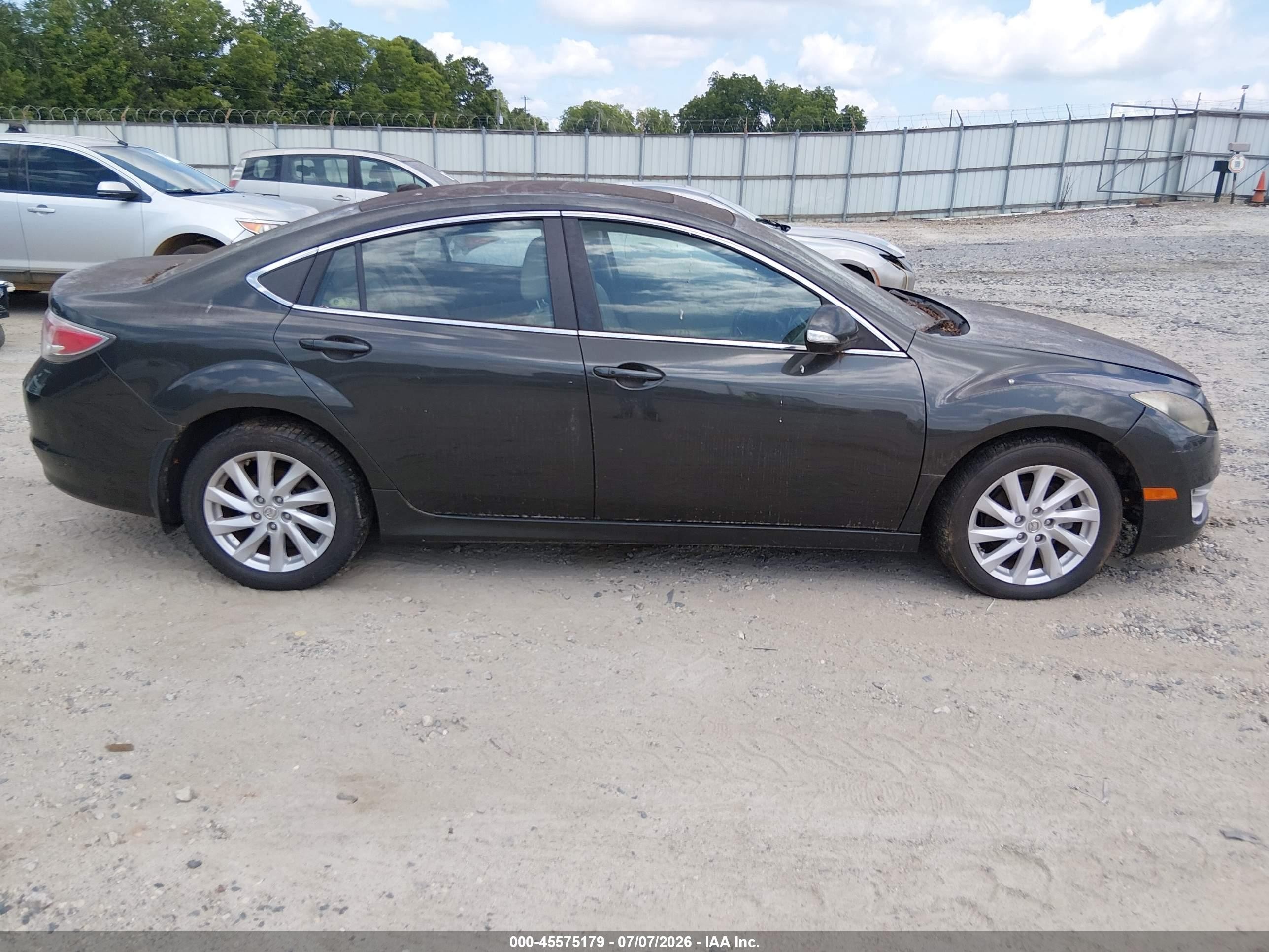 2012 Mazda Mazda6 I Grand Touring Gray vin: 1YVHZ8CH1C5M26953