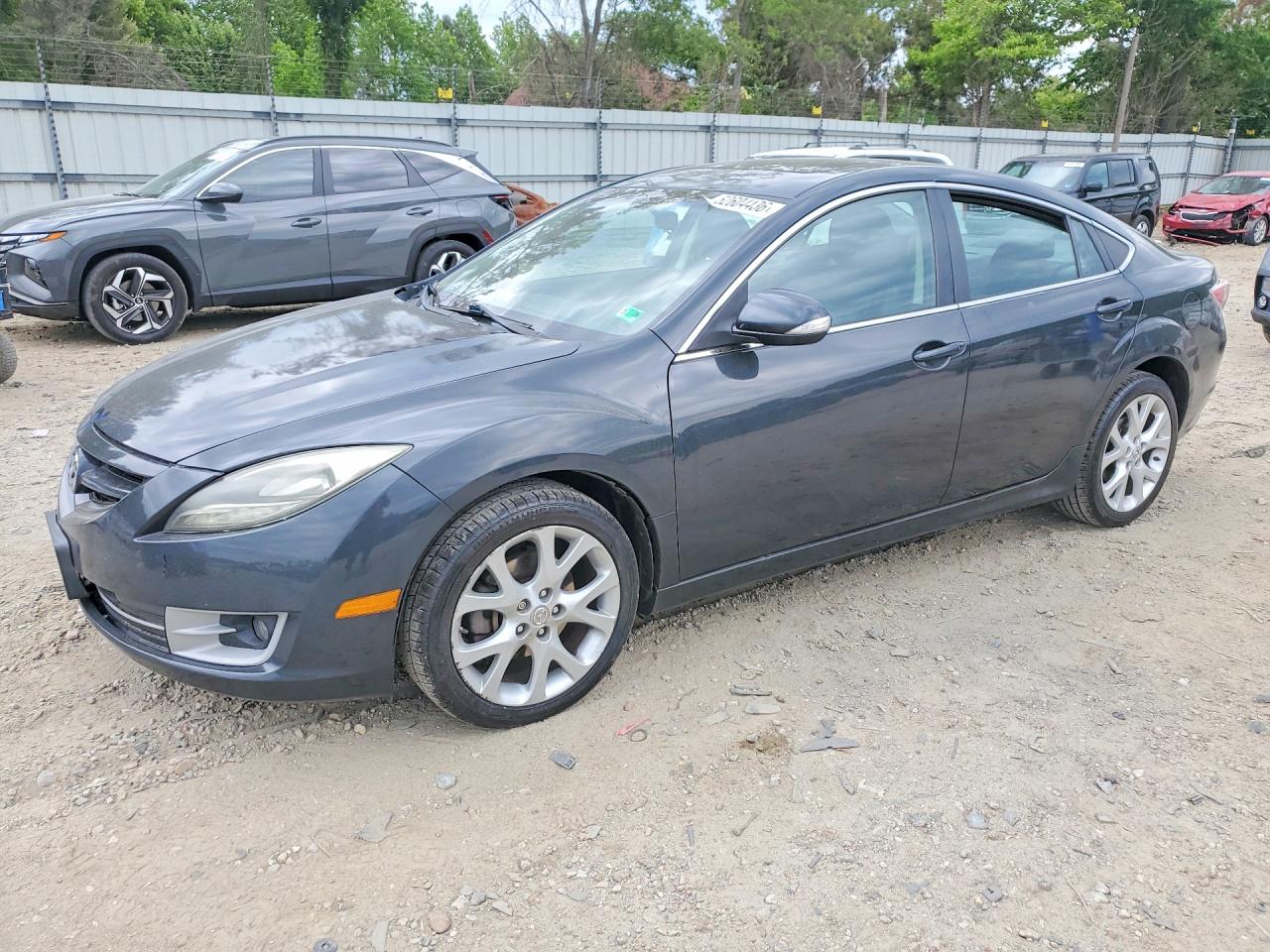 2013 Mazda 6 Grand Touring Charcoal vin: 1YVHZ8CH1D5M02069