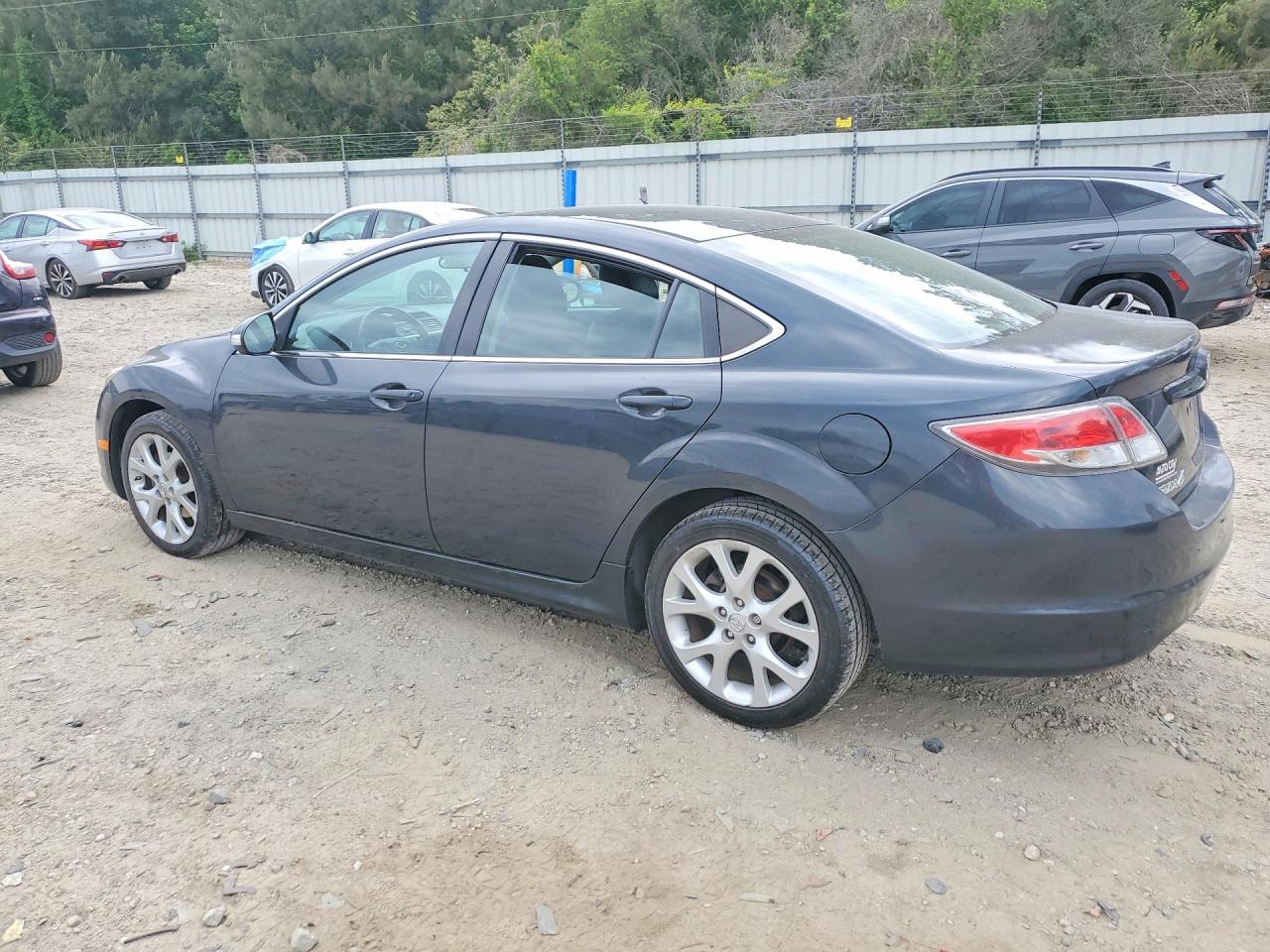 2013 Mazda 6 Grand Touring Charcoal vin: 1YVHZ8CH1D5M02069