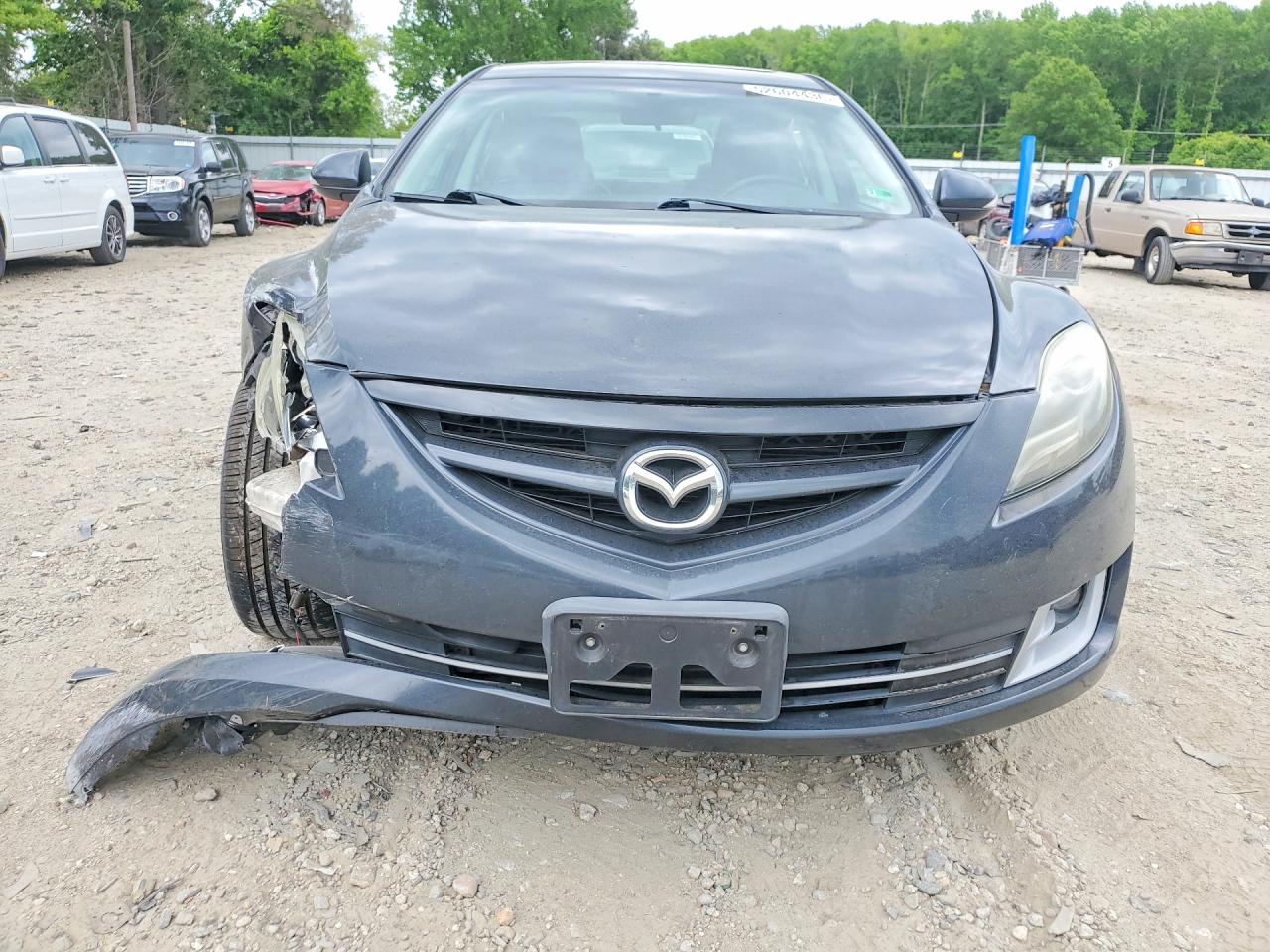 2013 Mazda 6 Grand Touring Charcoal vin: 1YVHZ8CH1D5M02069