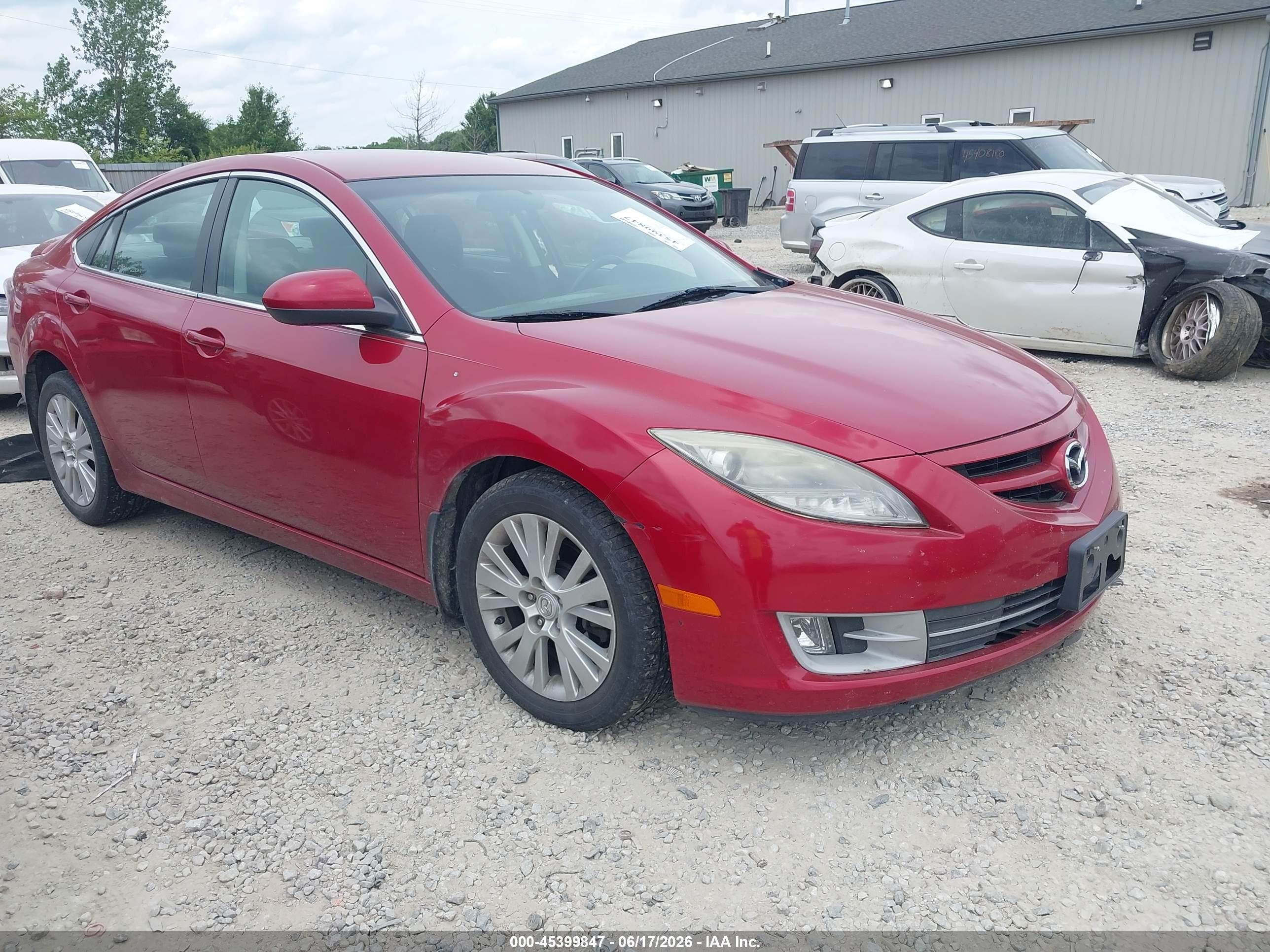 2010 Mazda Mazda6 I Touring Красный vin: 1YVHZ8CH2A5M10774