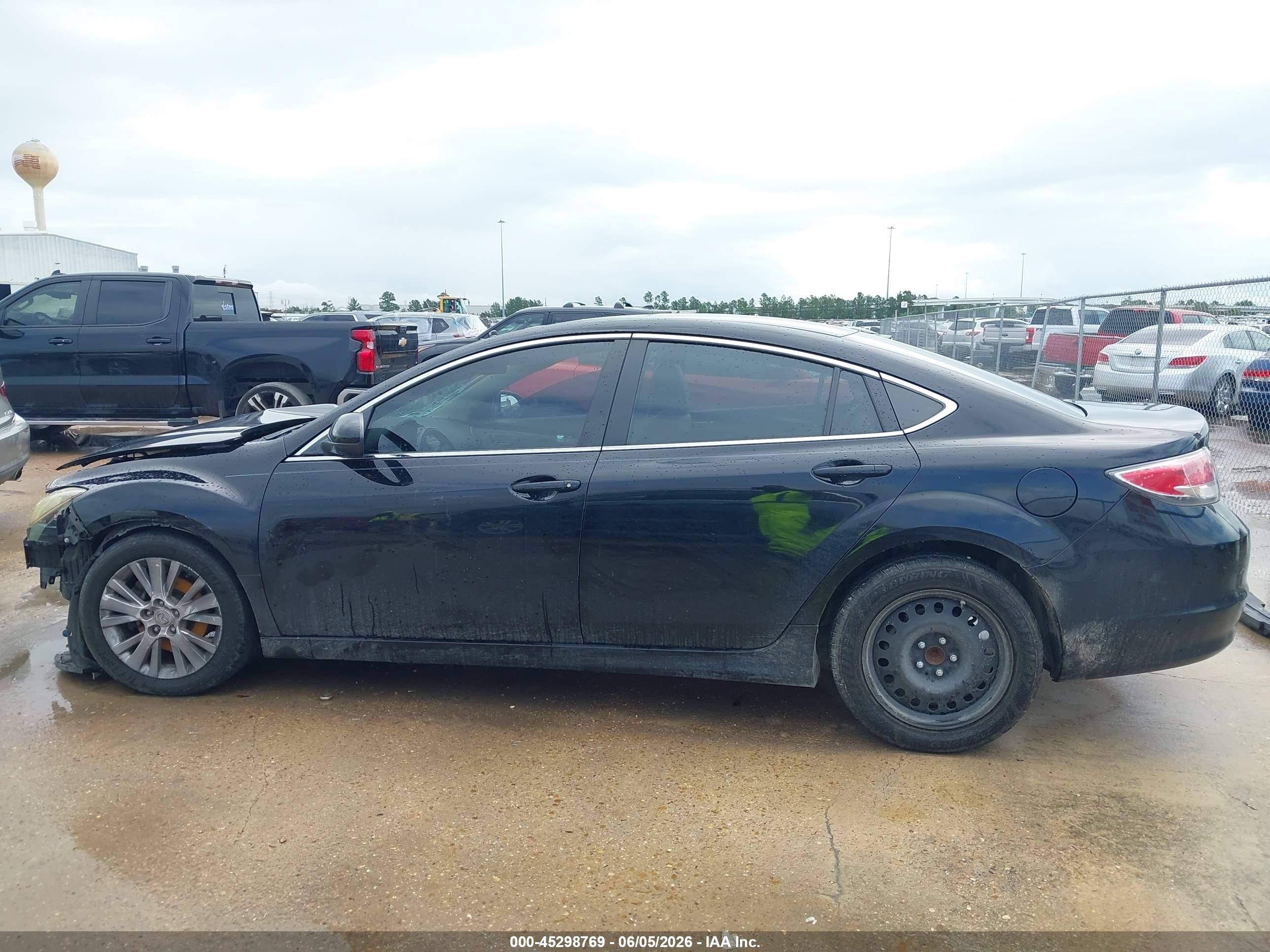 2010 Mazda Mazda6 I Grand Touring Black vin: 1YVHZ8CH2A5M38316