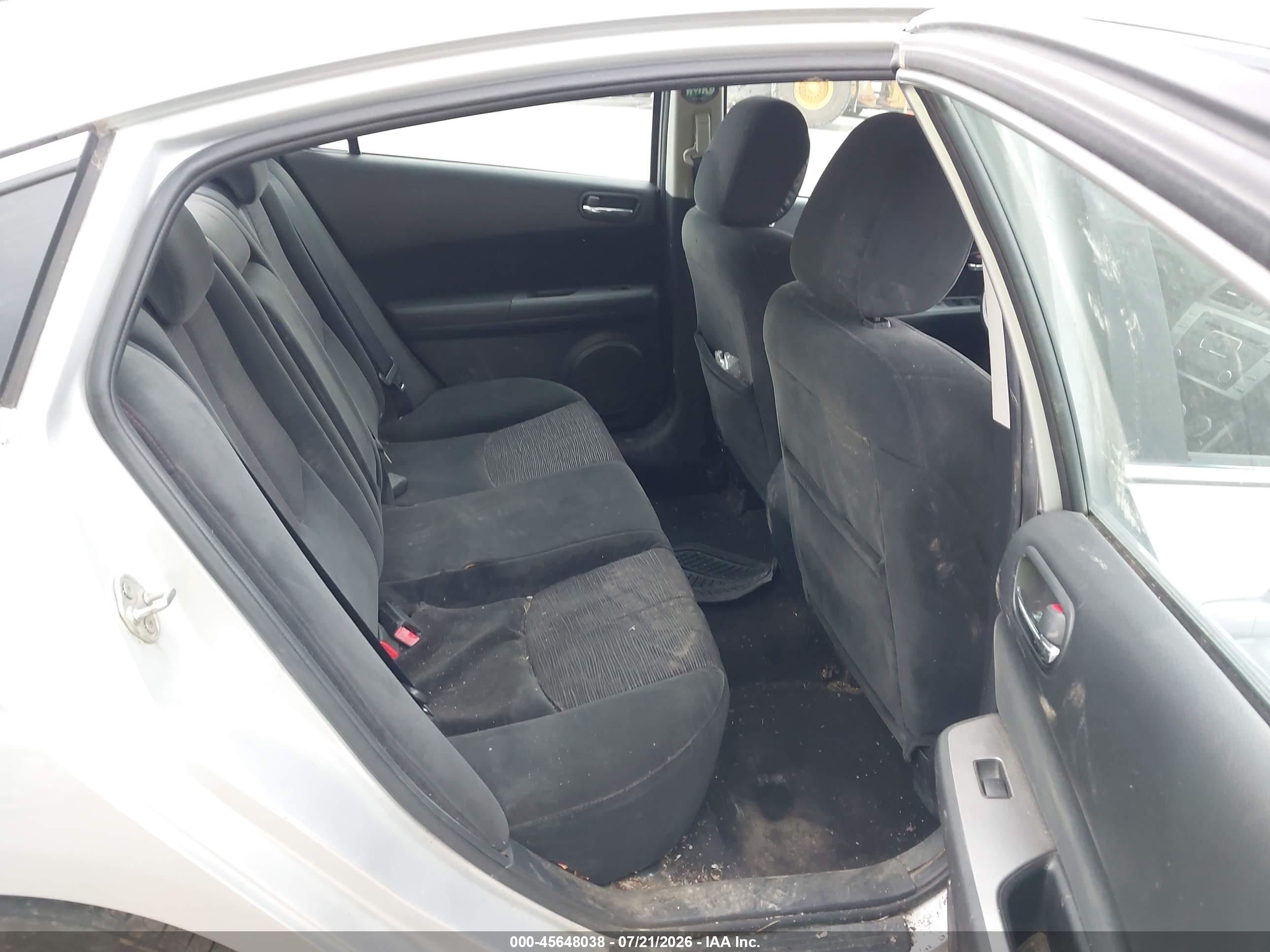 2010 Mazda Mazda6 I Touring Silver vin: 1YVHZ8CH2A5M44780