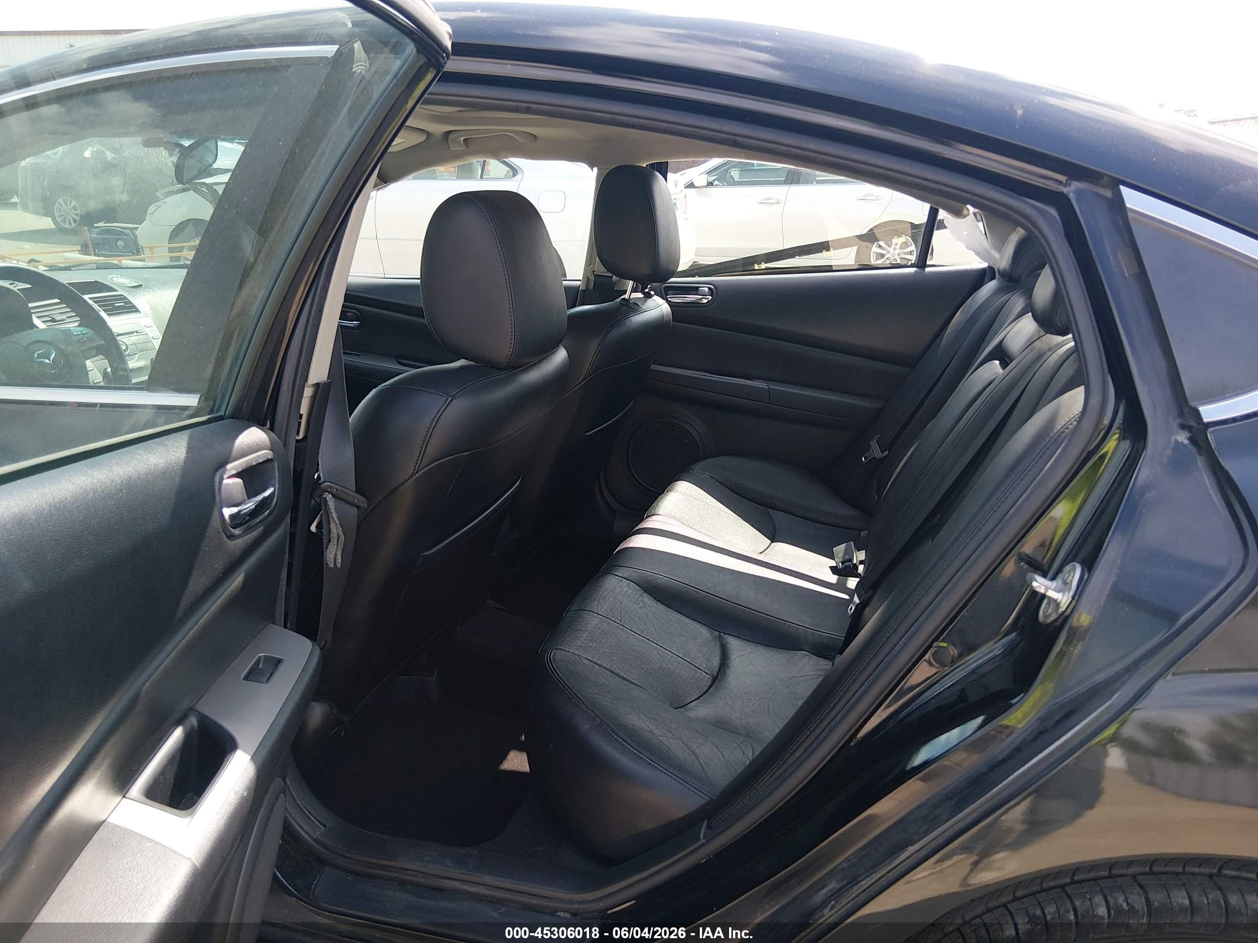 2010 Mazda Mazda6 I Grand Touring Black vin: 1YVHZ8CH2A5M48098