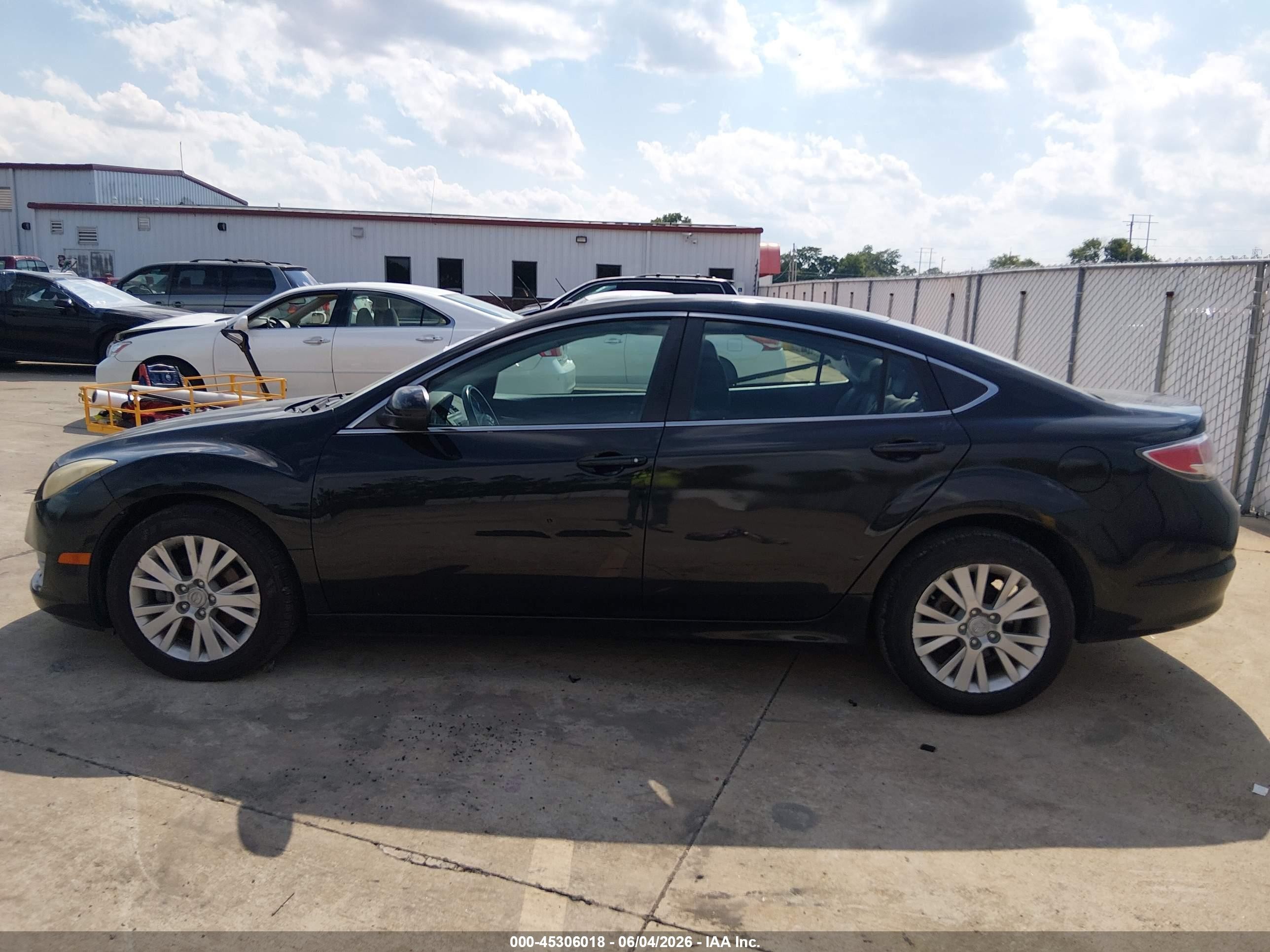 2010 Mazda Mazda6 I Grand Touring Black vin: 1YVHZ8CH2A5M48098