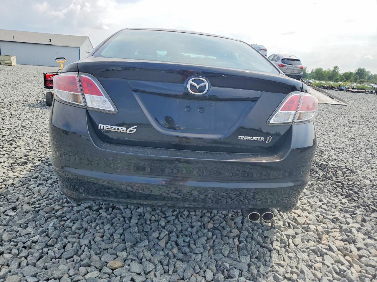 2010 Mazda 6 I Black vin: 1YVHZ8CH2A5M54323